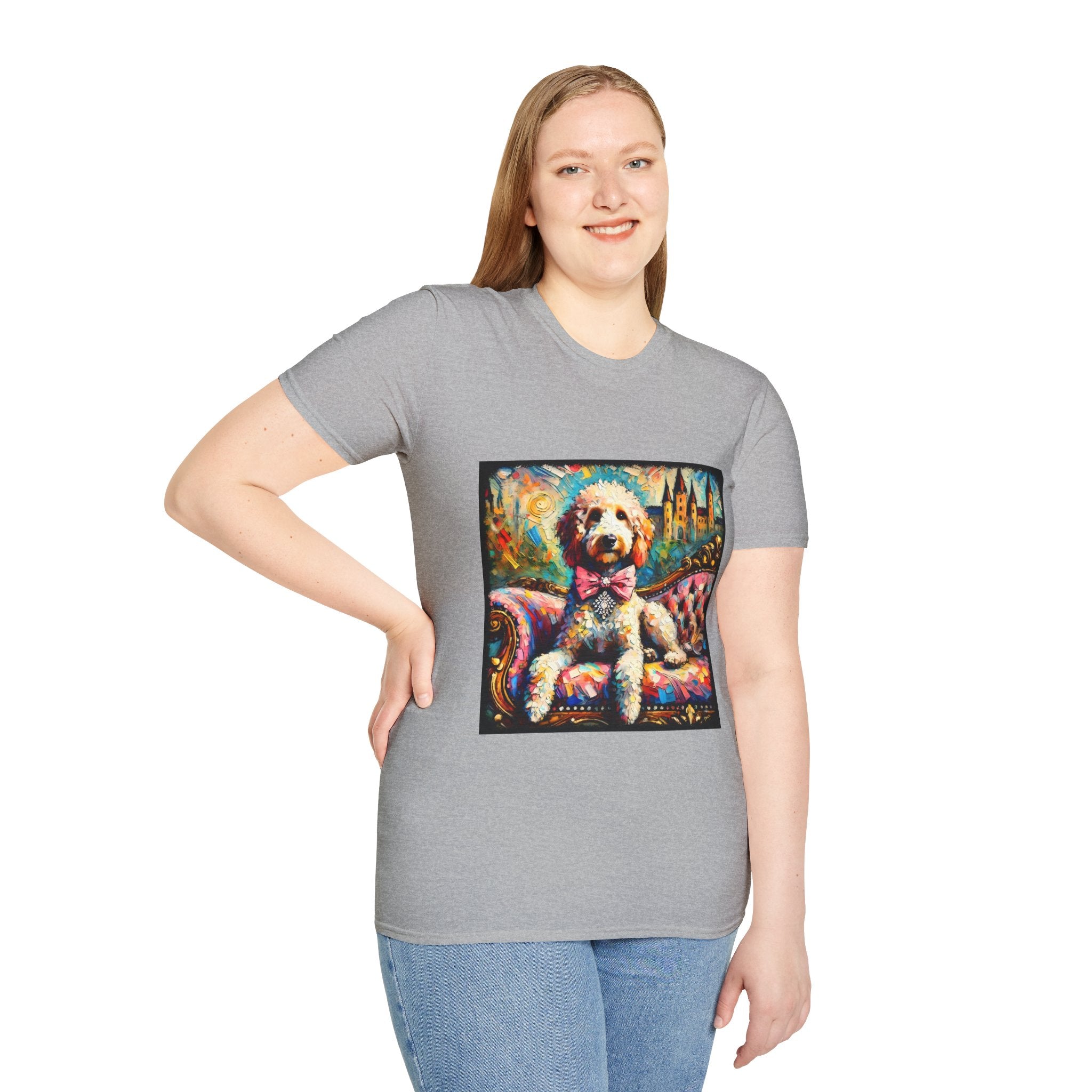 Labradoodle Diamond Princess Classic | Unisex Dog T-Shirt