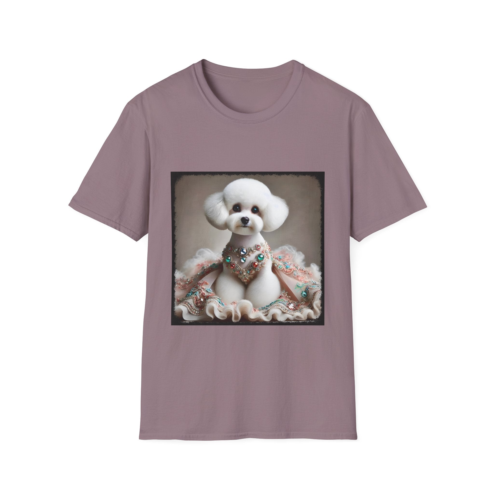 Bichon Frise Jeweled Beauty | Unisex Dog T-Shirt