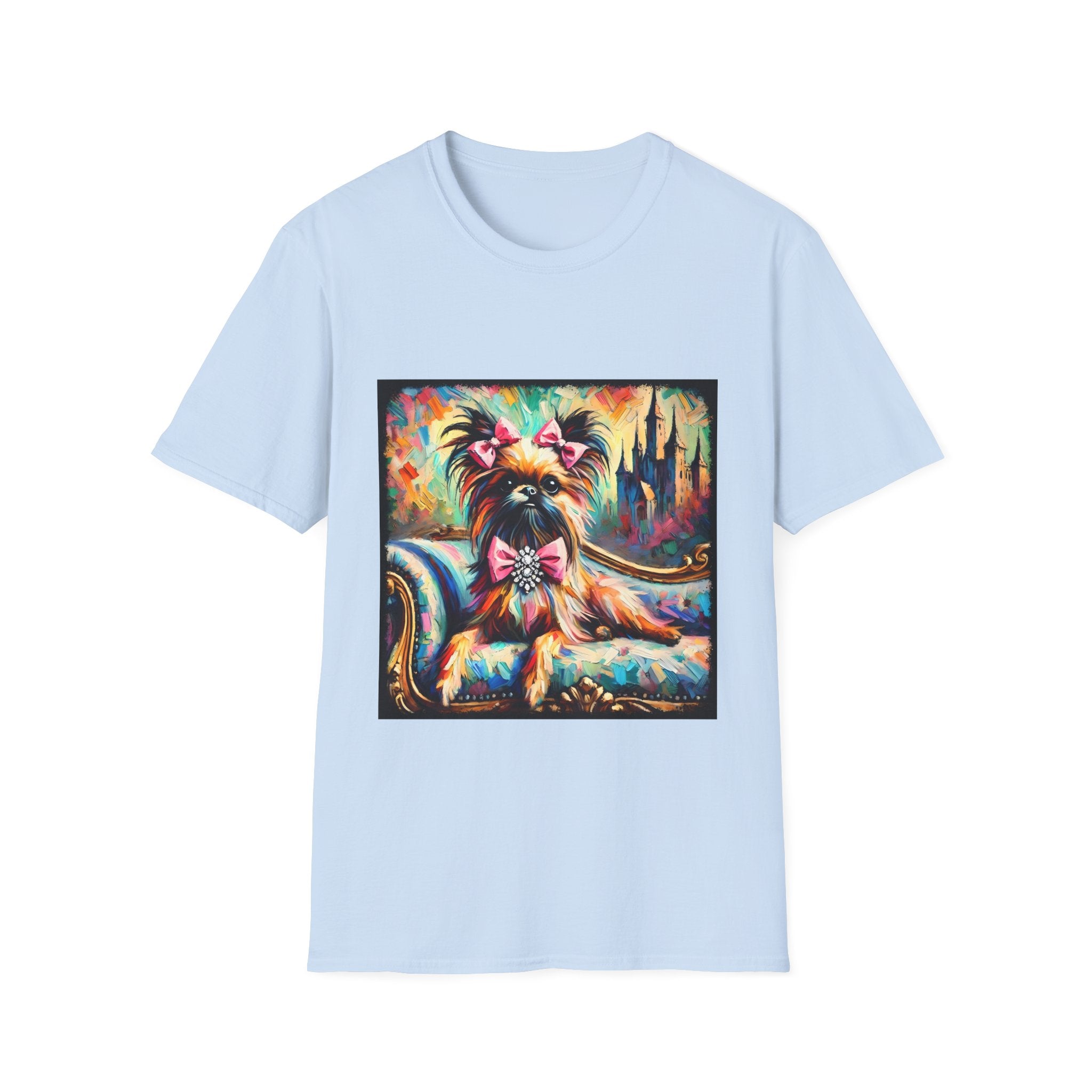 Brussels Griffon Diamond Princess Classic | Unisex Dog T-Shirt