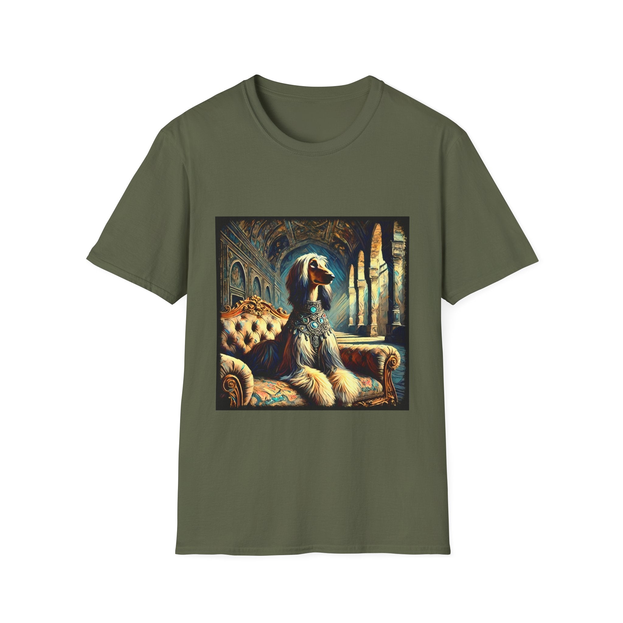 Afghan Hound Royal Princess | Unisex Dog T-Shirt