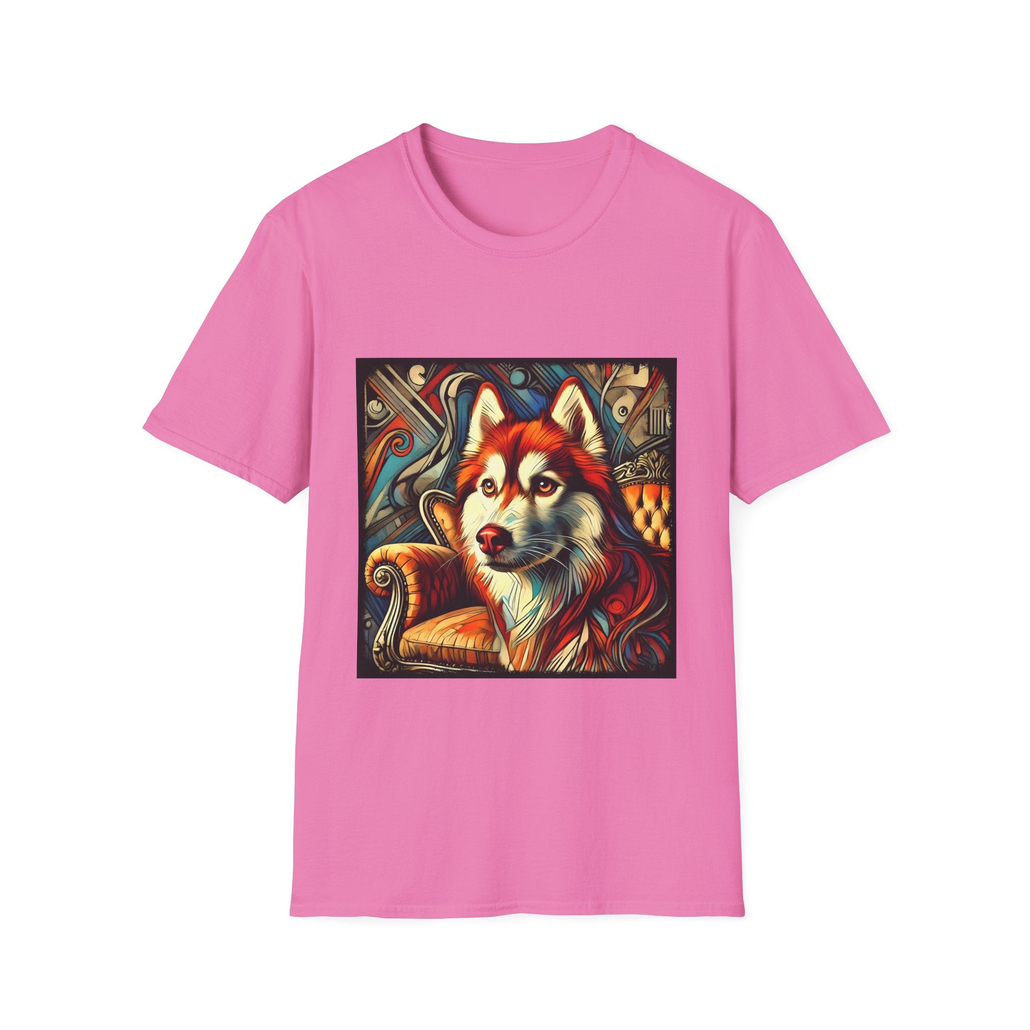 Siberian Husky Red Rebel | Unisex Dog T-Shirt