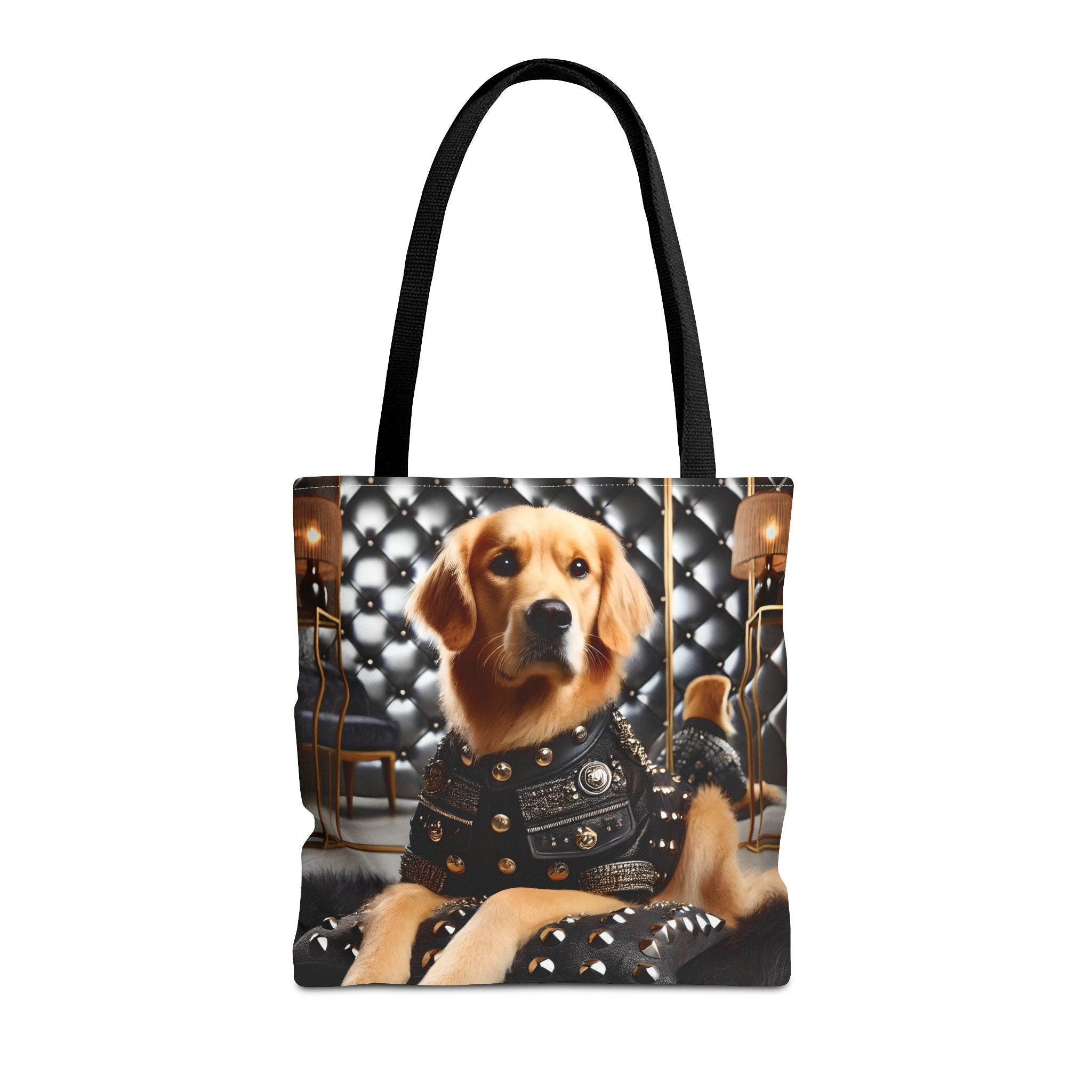 Golden Retriever Grit & Glam | Dog Themed Tote Bag