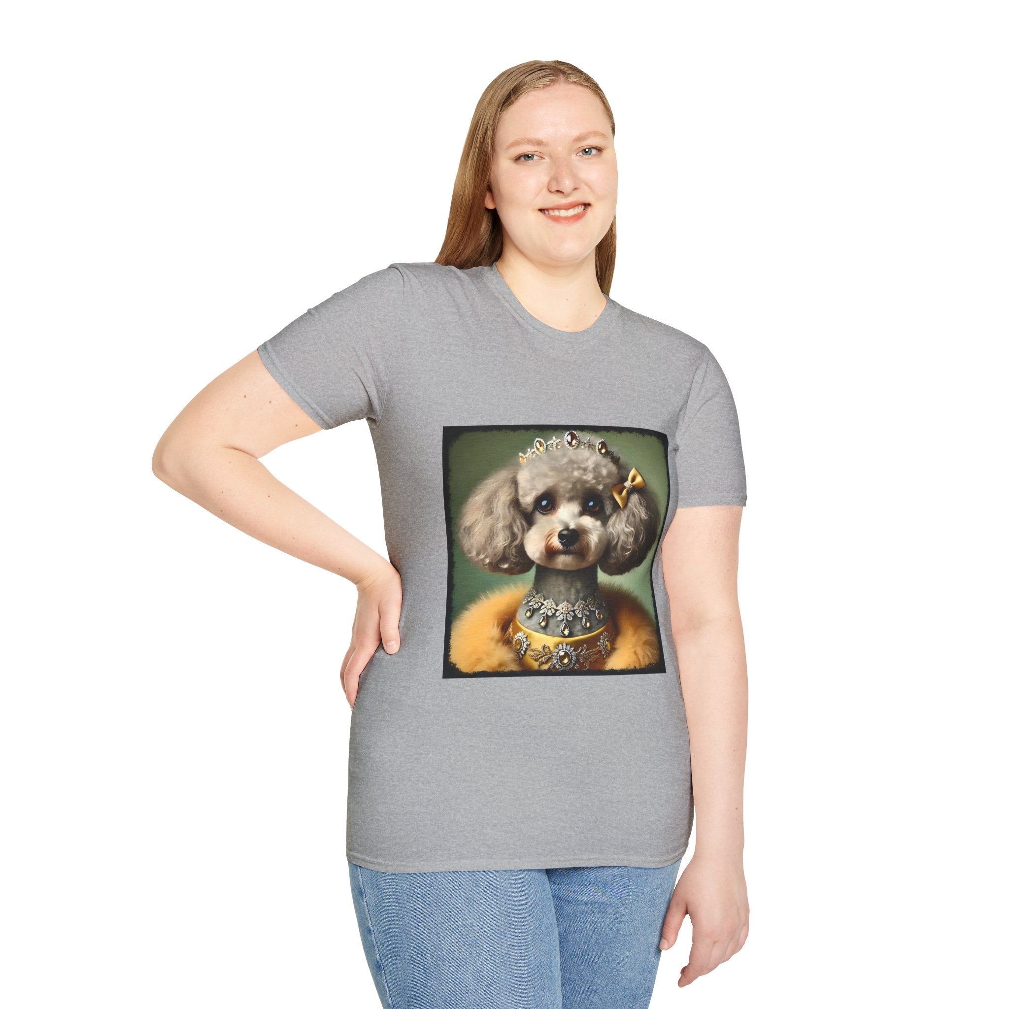 Poodle Citrine Queen | Unisex Dog T-Shirt