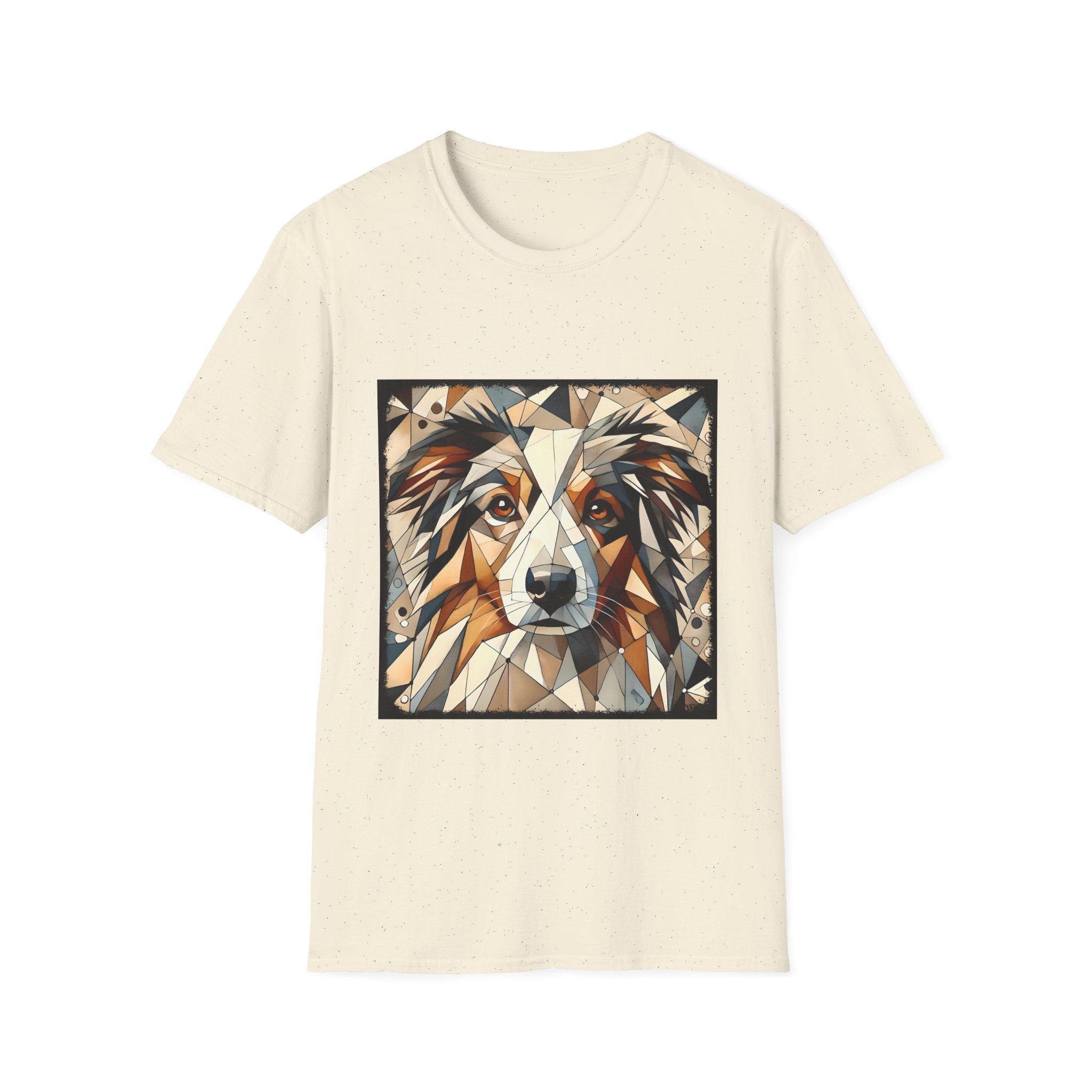 Australian Shepherd Warm Geometric | Unisex Dog T-Shirt