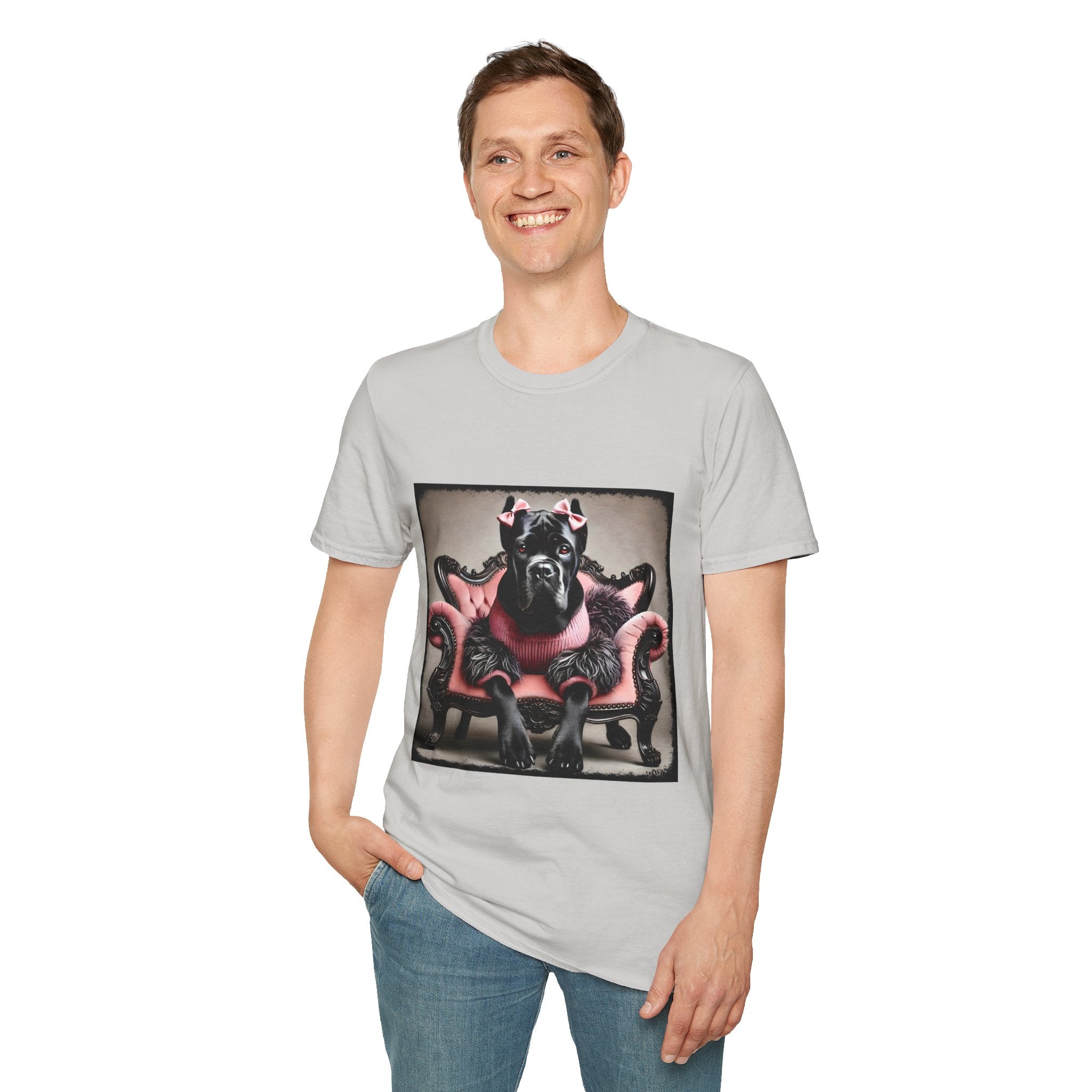 Cane Corso Bow Boss | Unisex Dog T-Shirt
