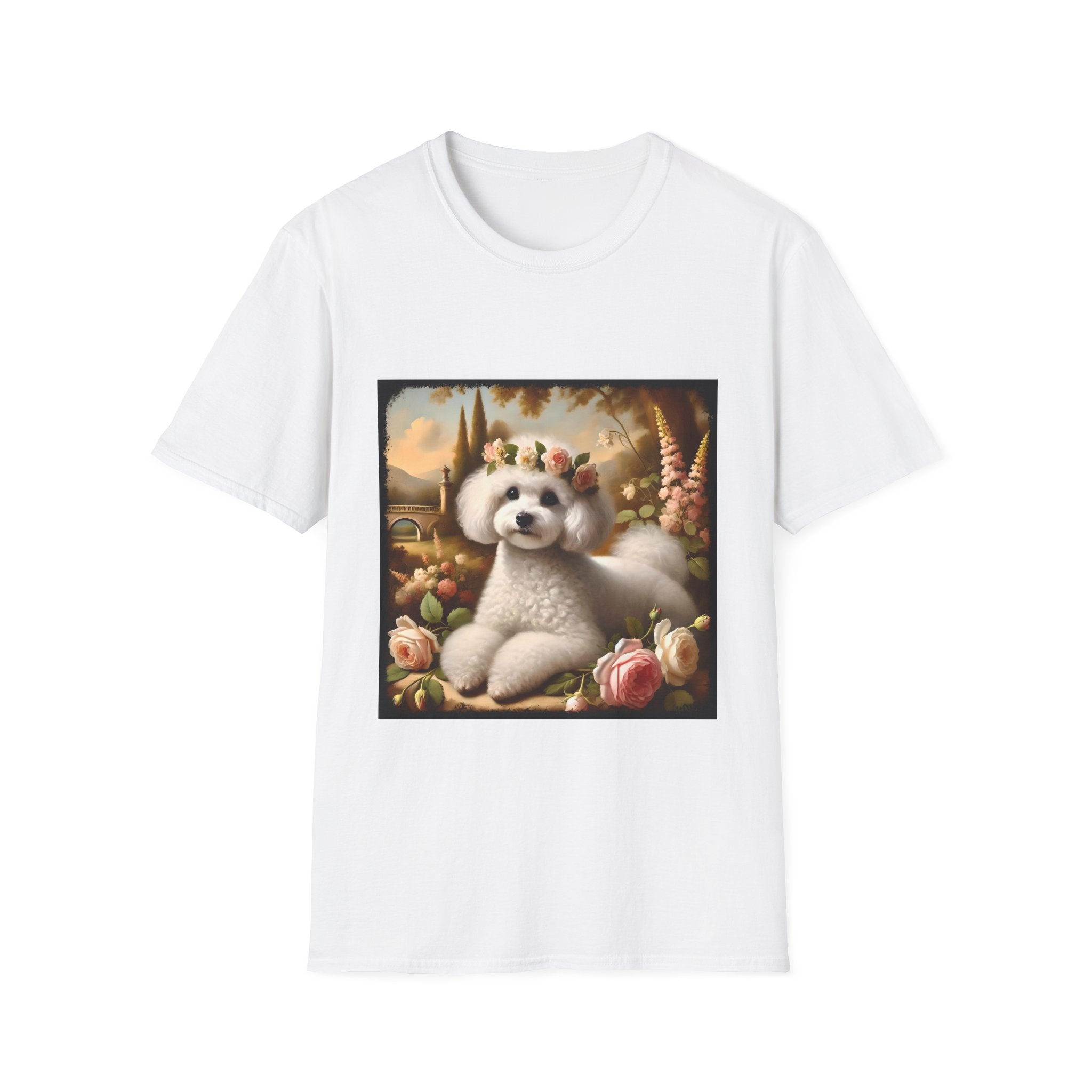 Poodle Botanical Beauty | Unisex Dog T-Shirt