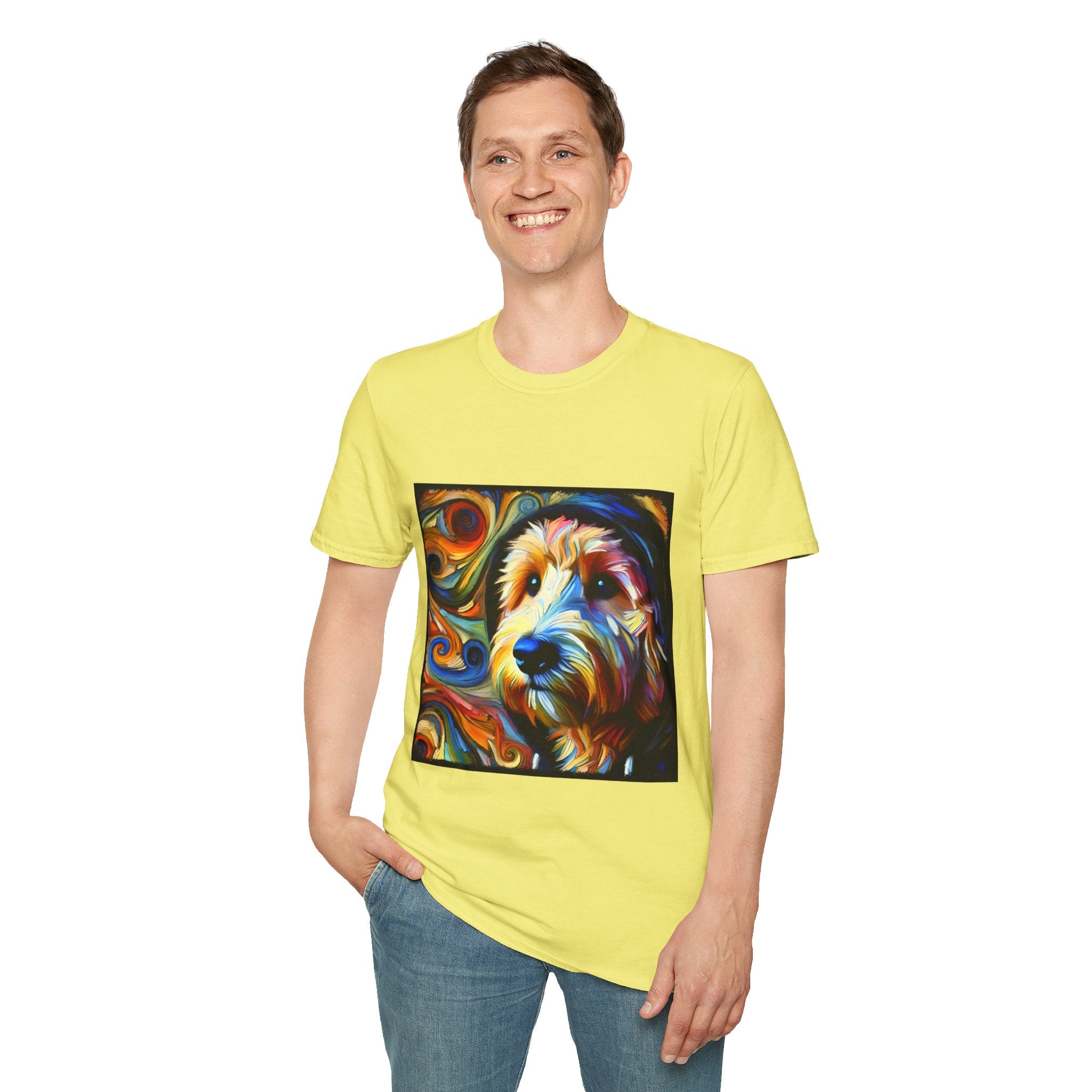 Goldendoodle Relaxed Swirl | Unisex Dog T-Shirt