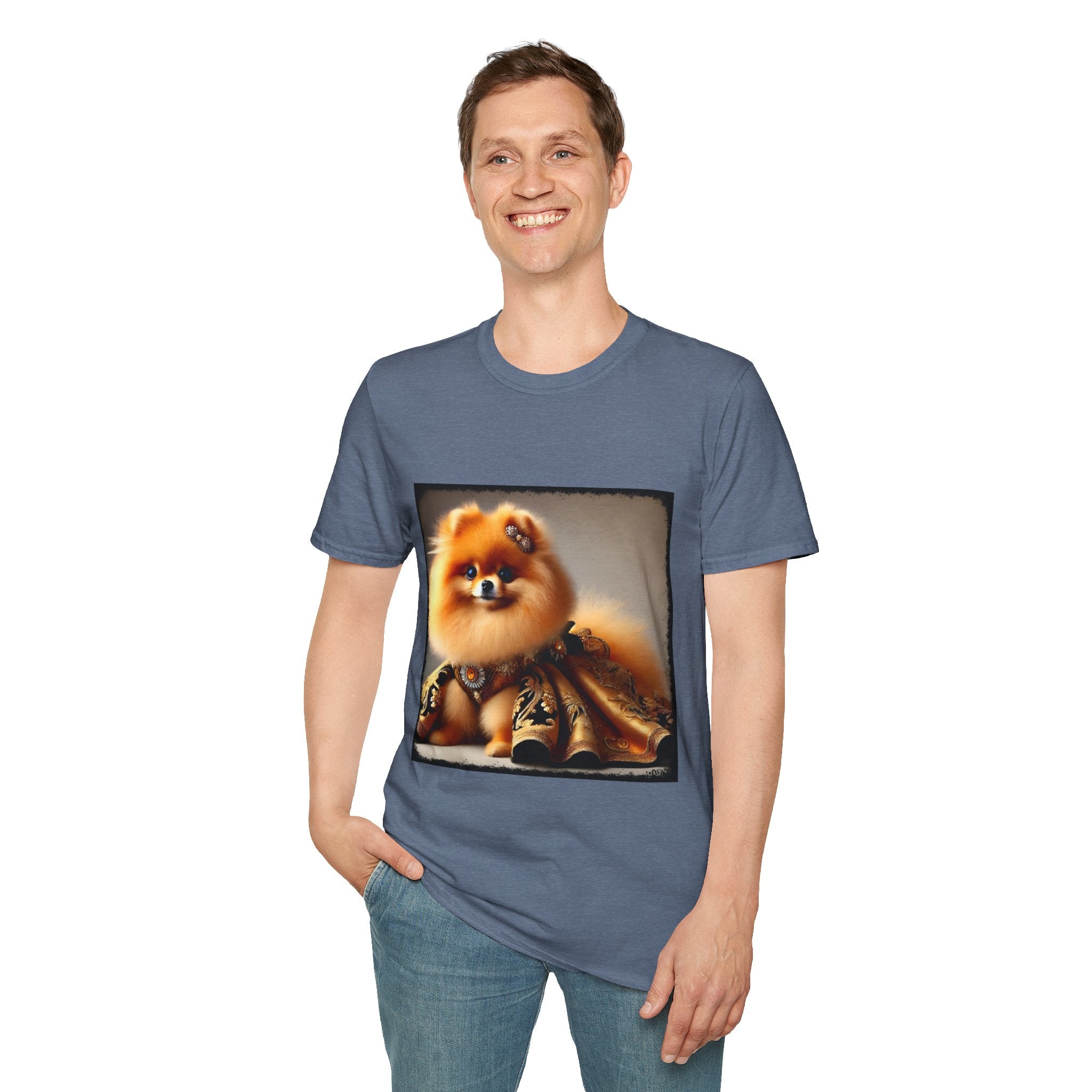 Pomeranian Golden Gal | Unisex Dog T-Shirt