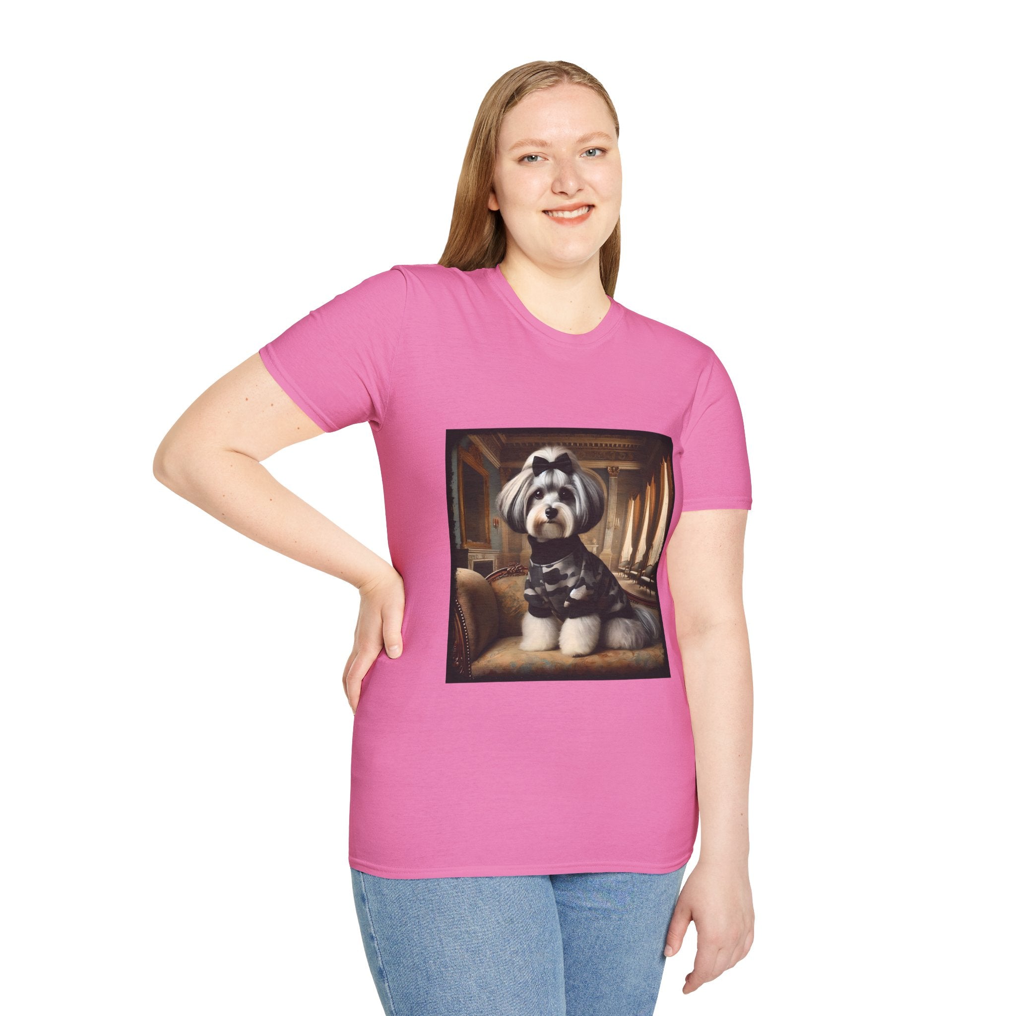 Havanese Posh Camo Cutie |  Unisex Dog T-Shirt