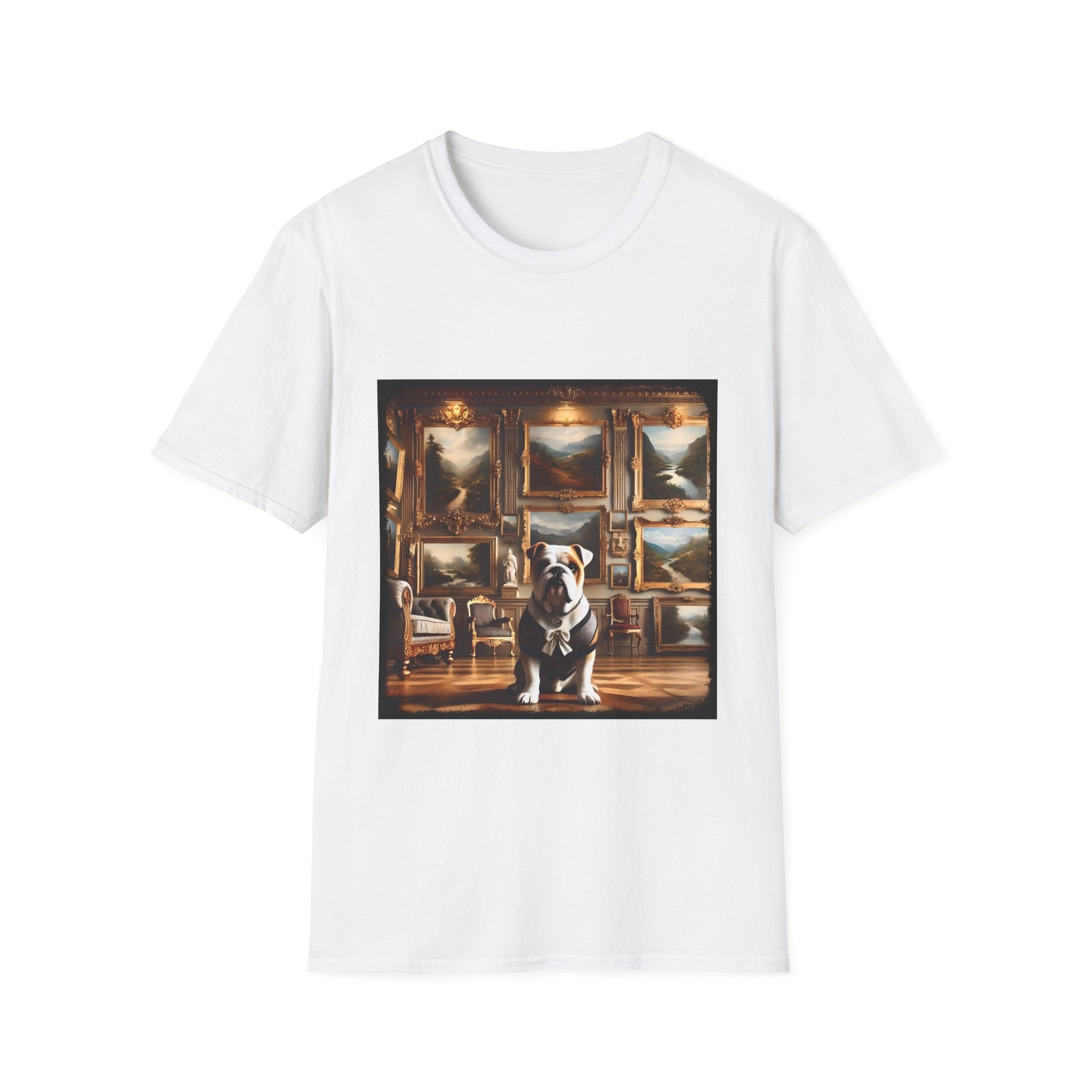 Bulldog Canvas Queen | Unisex Dog T-Shirt