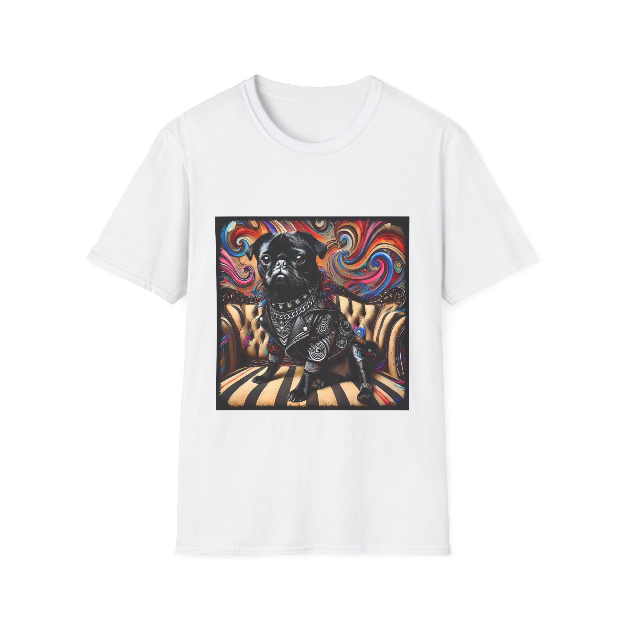Pug Bold Rebel | Unisex Dog T-Shirt