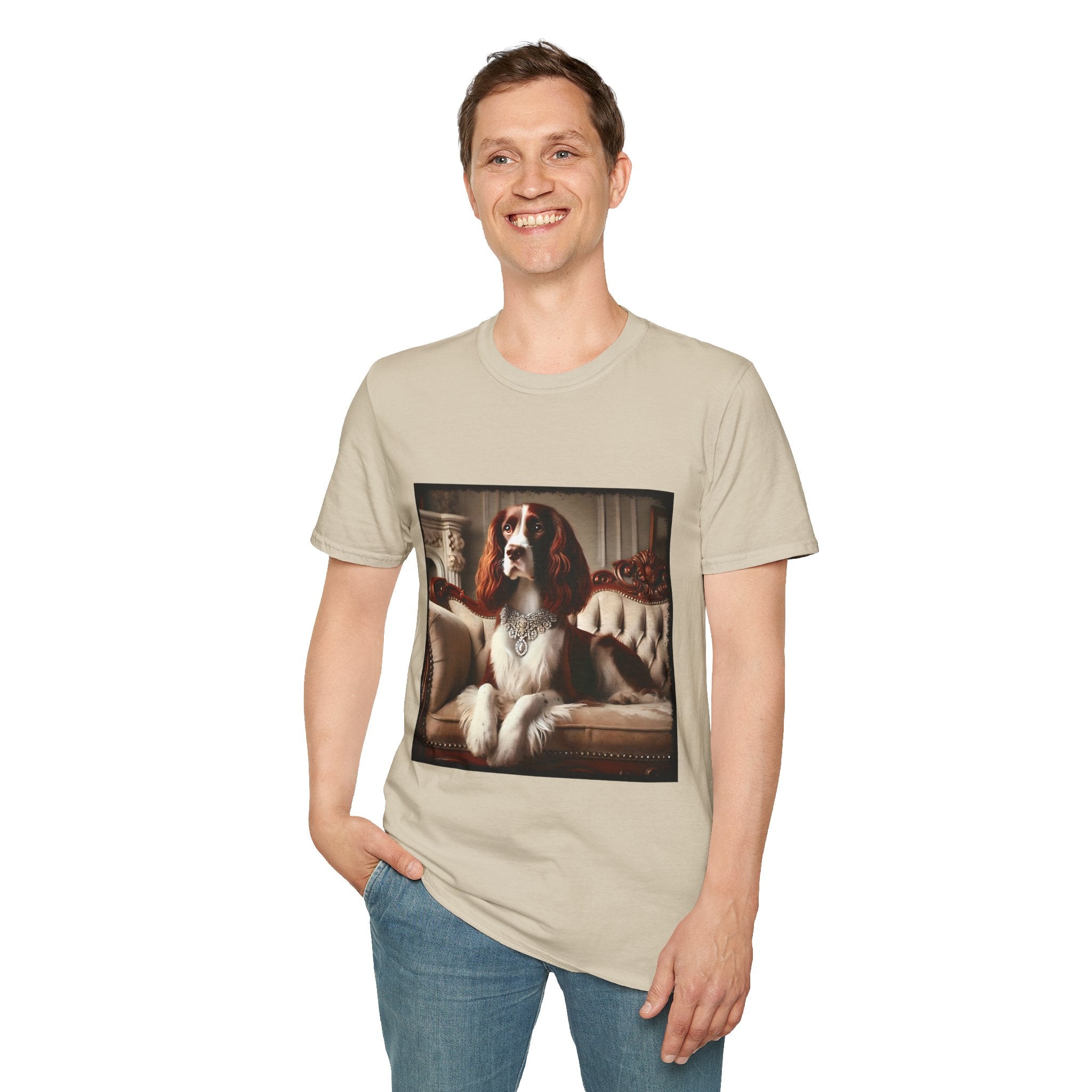English Springer Spaniel Posh Princess | Unisex Dog T-Shirt