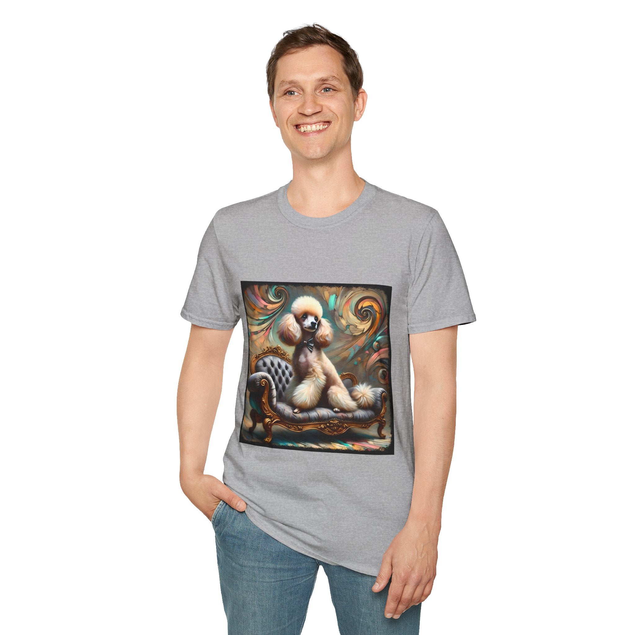 Poodle Ethereal Swirl| Unisex Dog T-Shirt