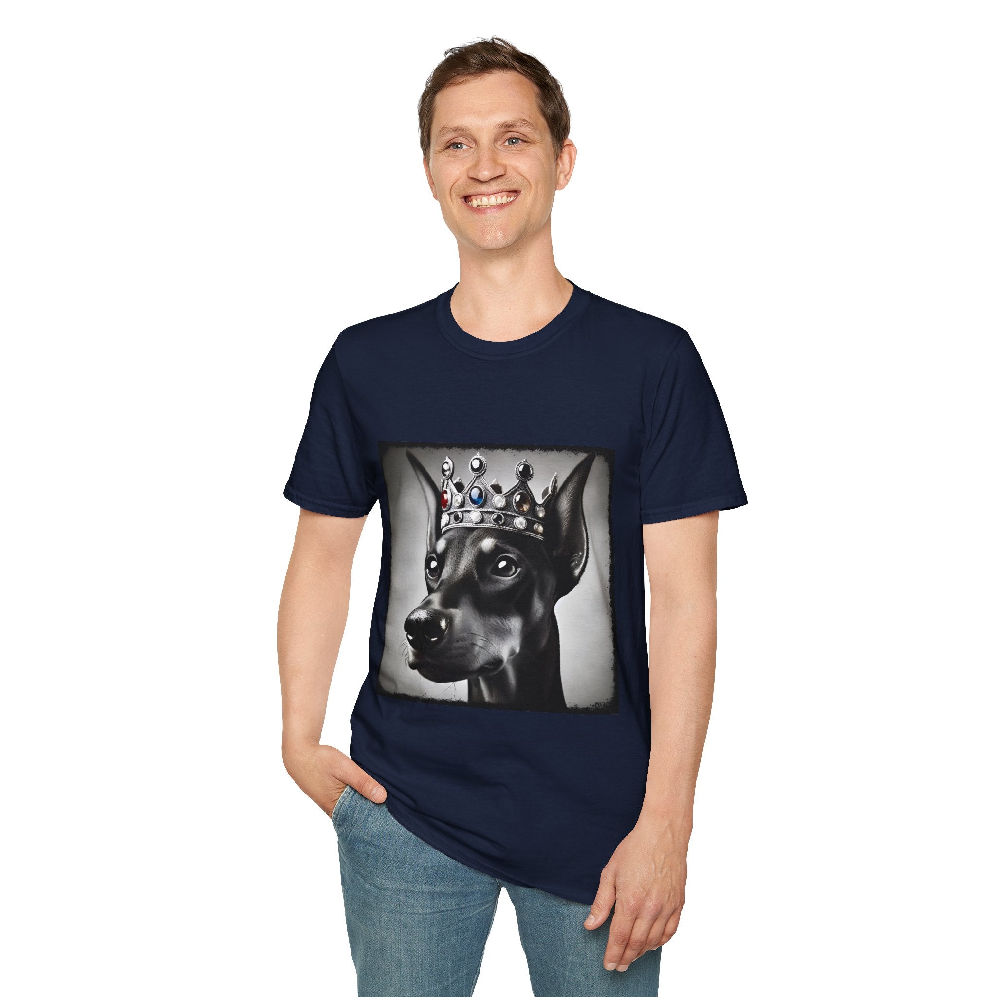Doberman Pinscher Silver Sir | Unisex Dog T-Shirt
