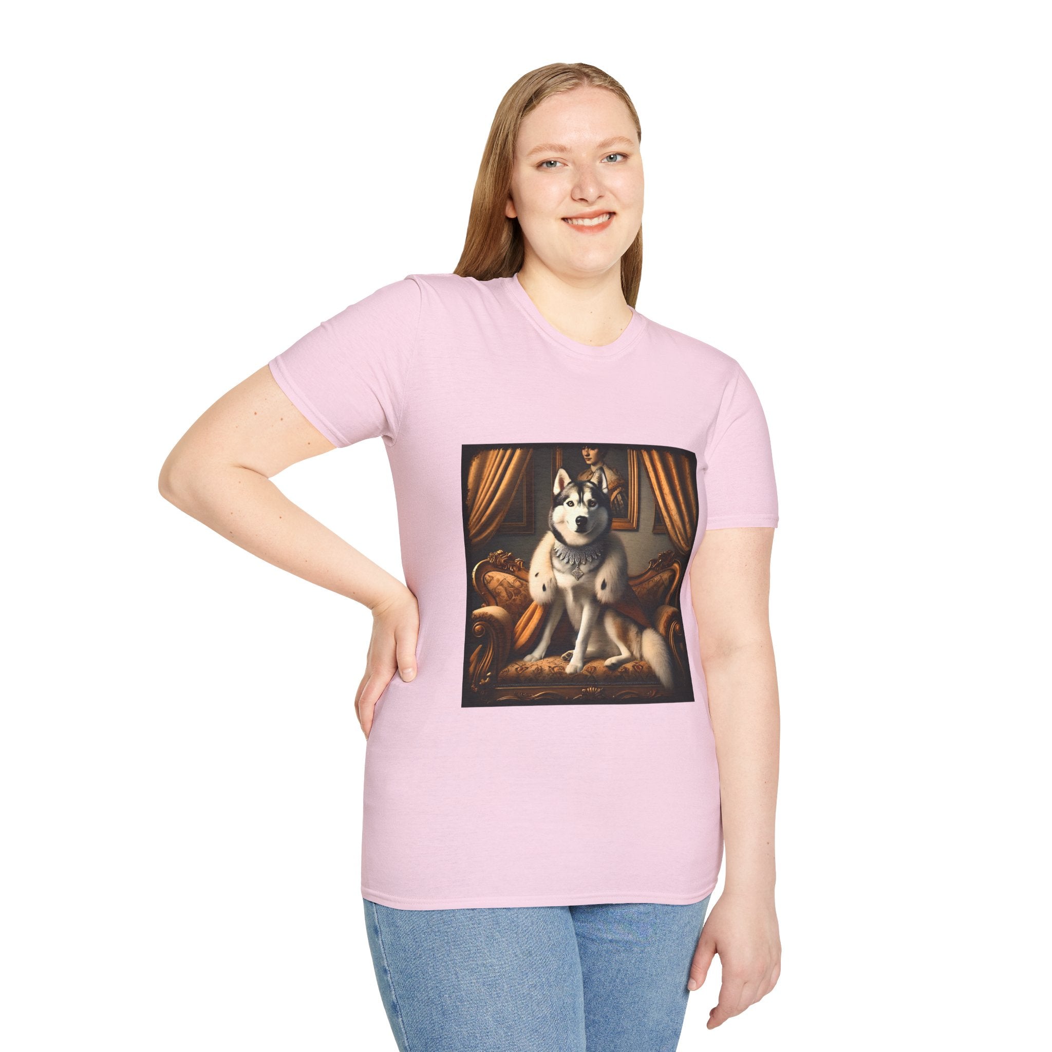 Siberian Husky Diamond Princess | Unisex Dog T-Shirt