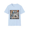 Dalmatian vivid Swirl | Unisex Dog T-Shirt