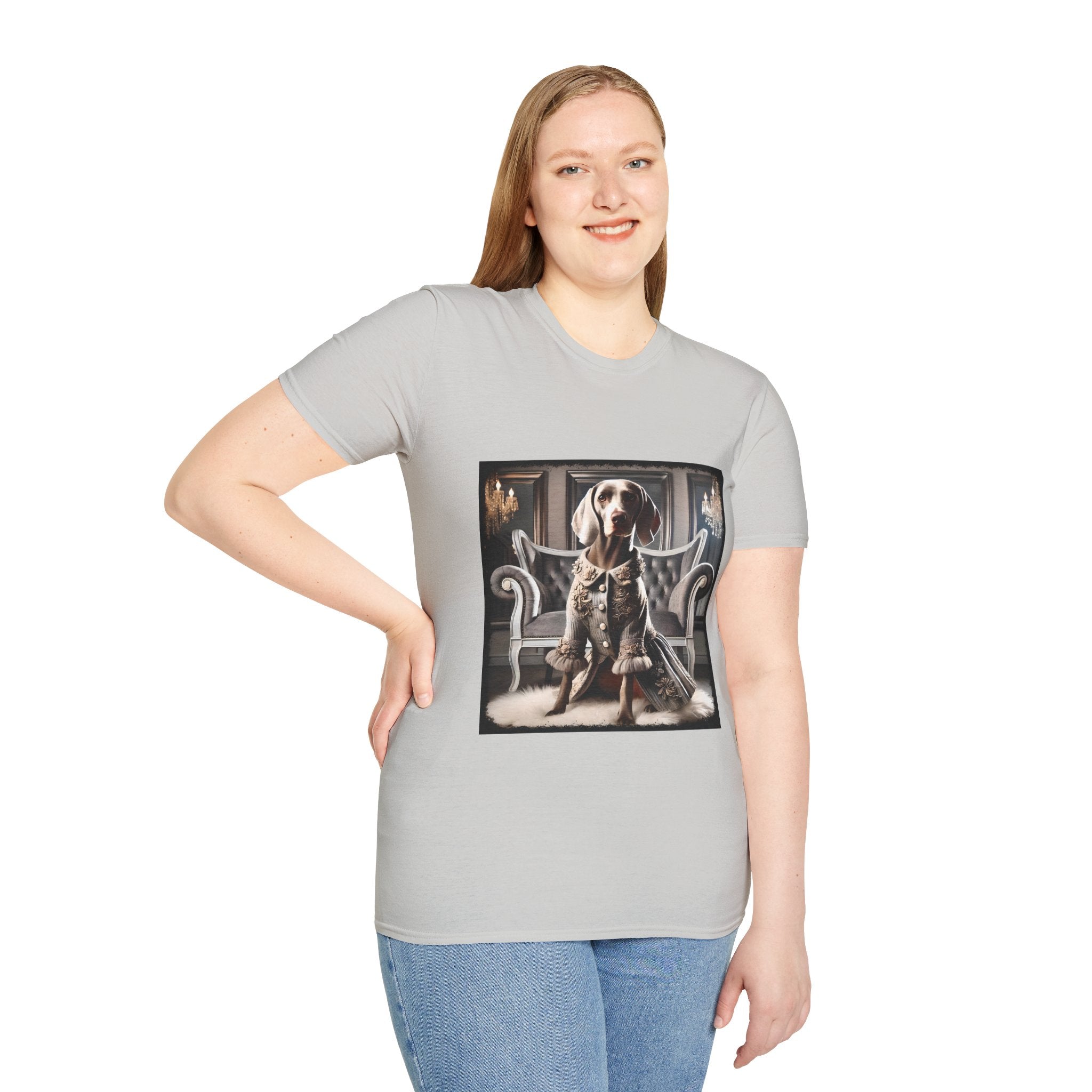 Weimaraner Posh Pup | Unisex Dog T-Shirt