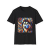 Siberian Husky Relaxed Swirl | Unisex Dog T-Shirt