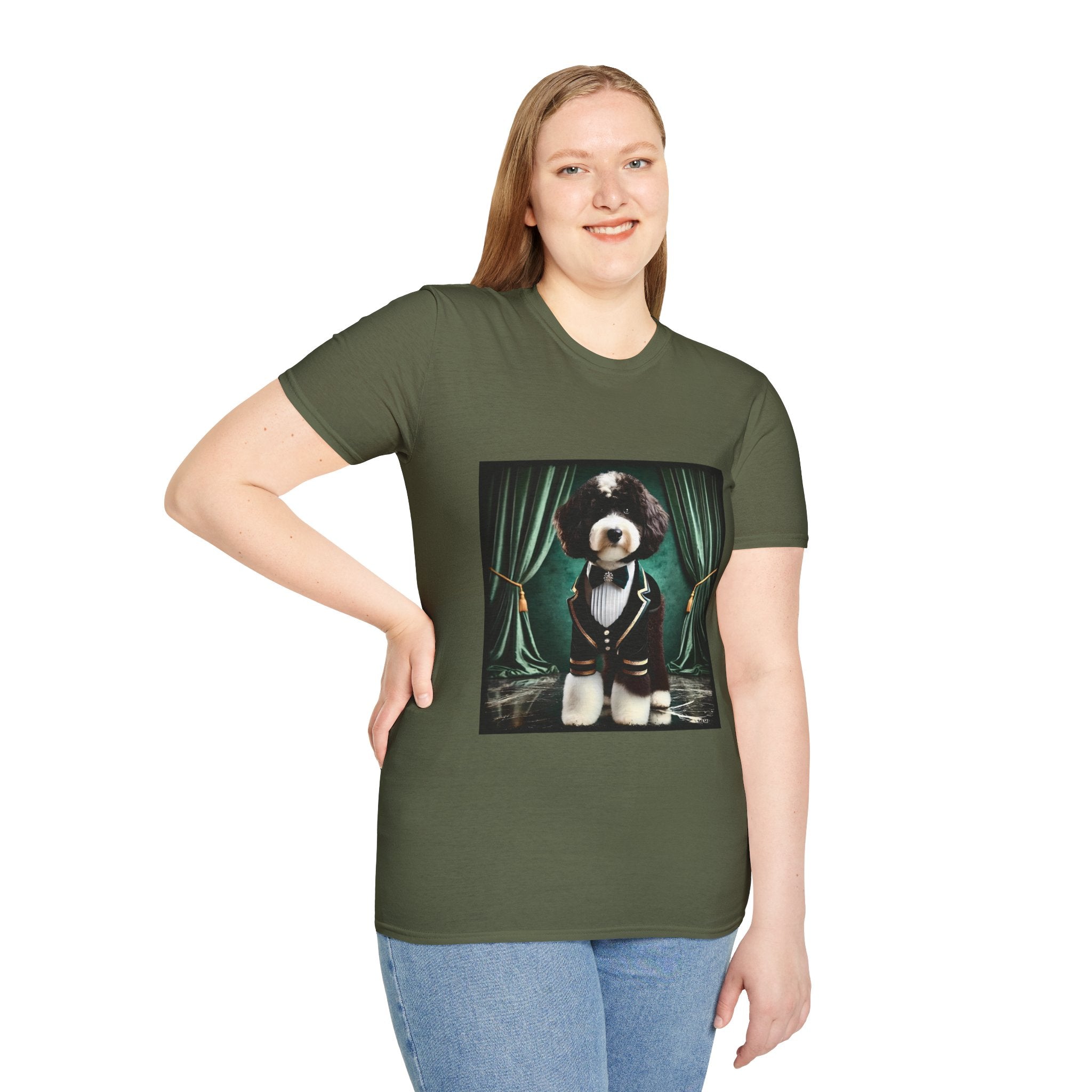 Aussiedoodle Tux Luxe | Unisex Dog T-Shirt