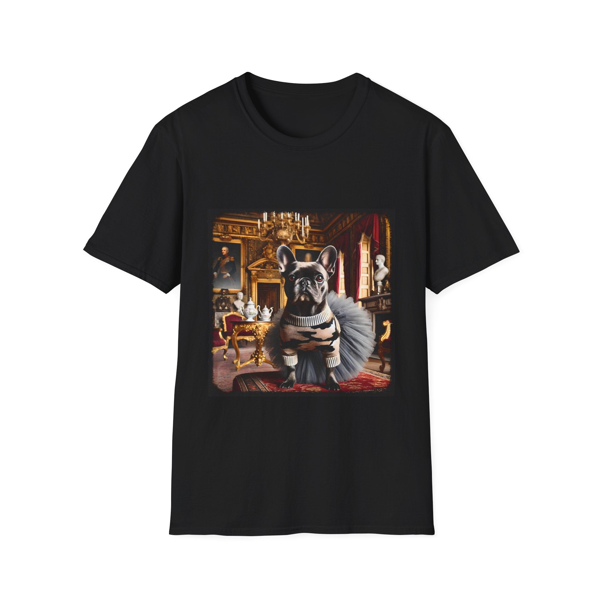 French Bulldog Vintage Vogue | Unisex Dog T-Shirt