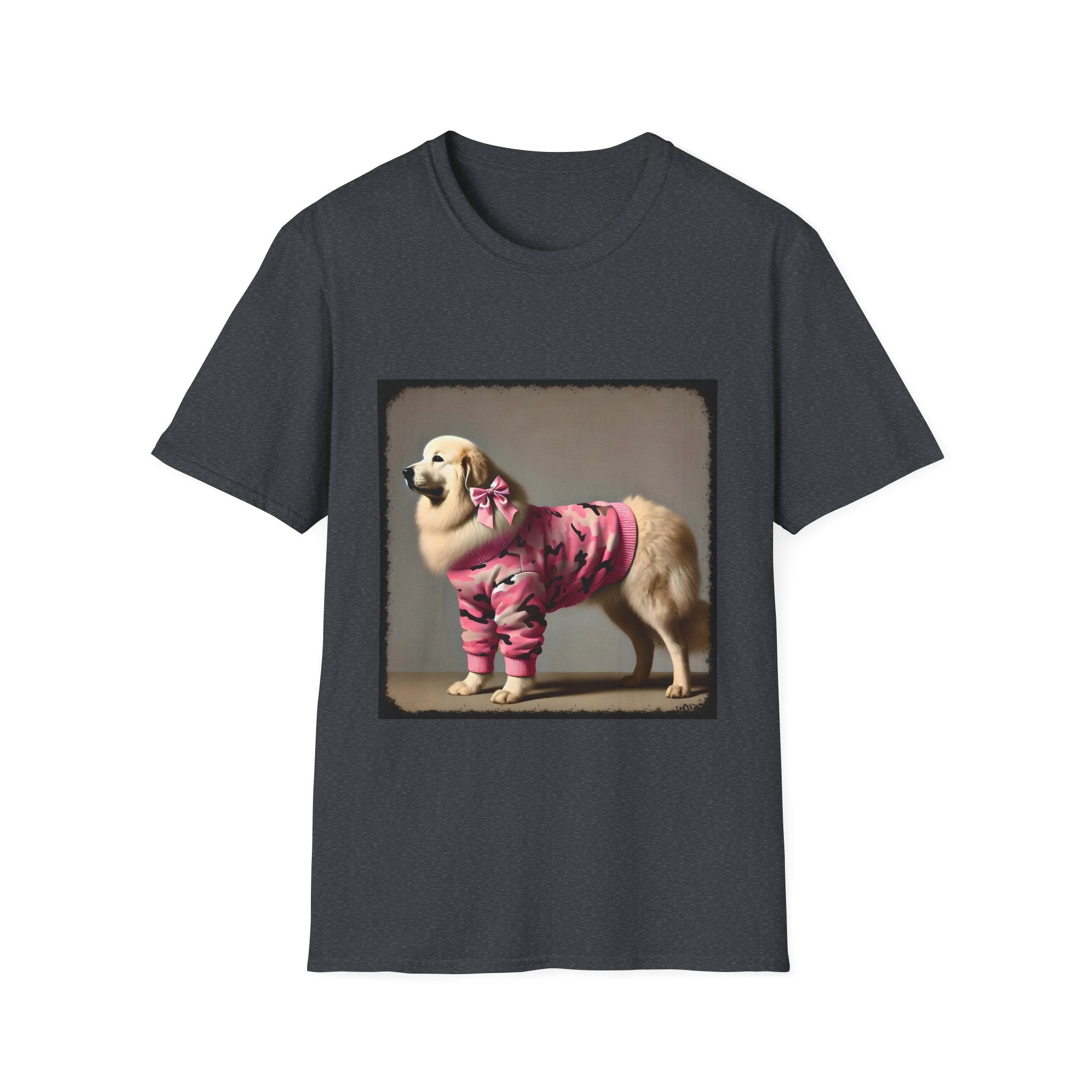 Great Pyrenees Pink Camo Cutie | Unisex Dog T-Shirt