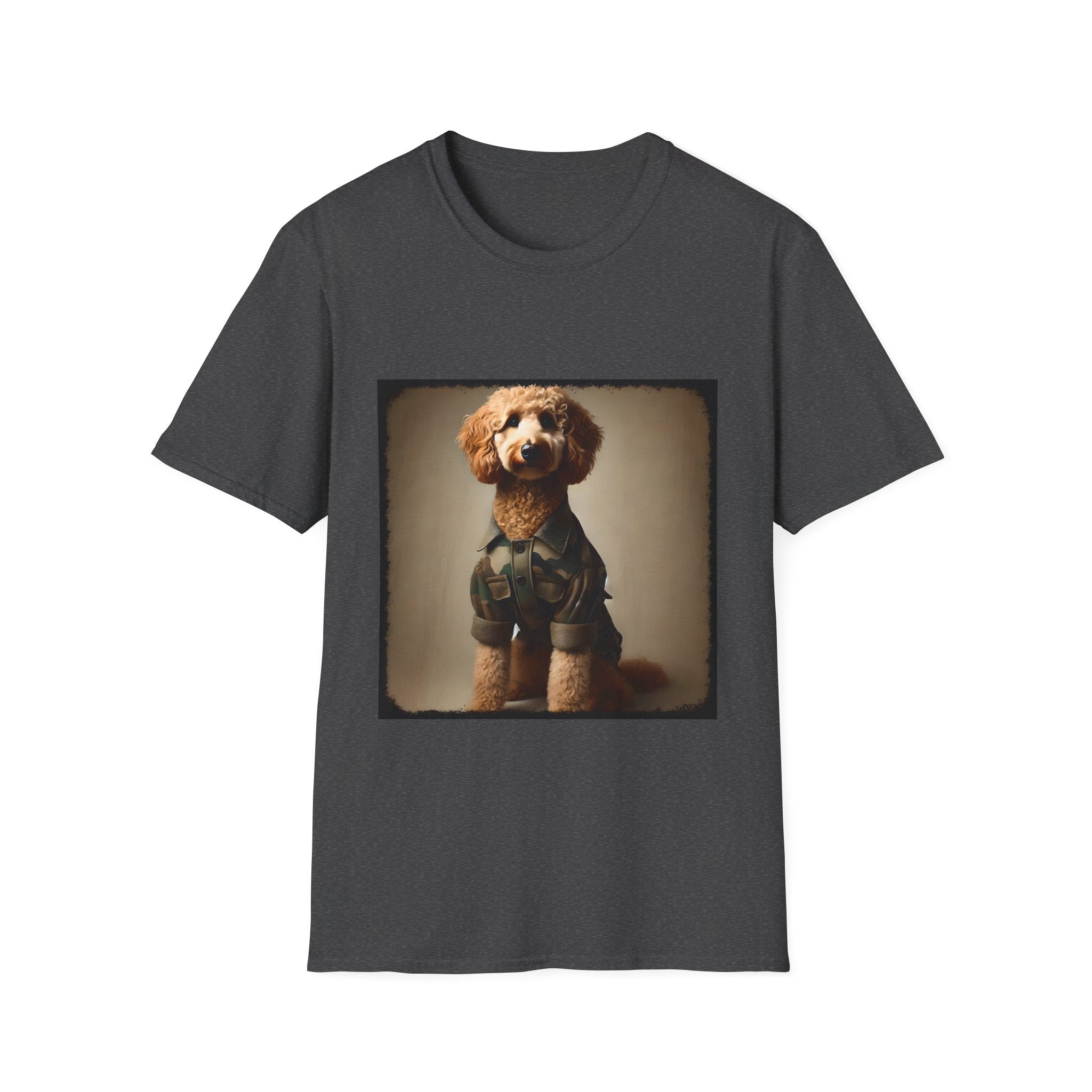 Goldendoodle Green Camo Cutie | Unisex Dog T-Shirt