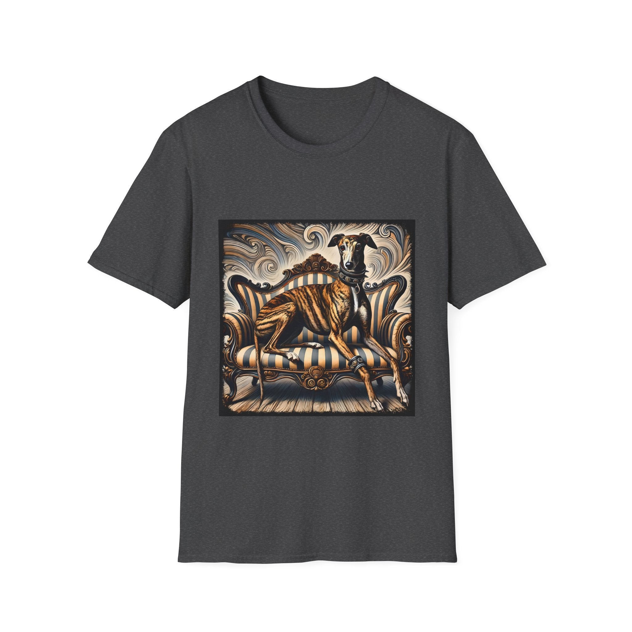 Greyhound Brindle Rocker | Unisex Dog T-Shirt