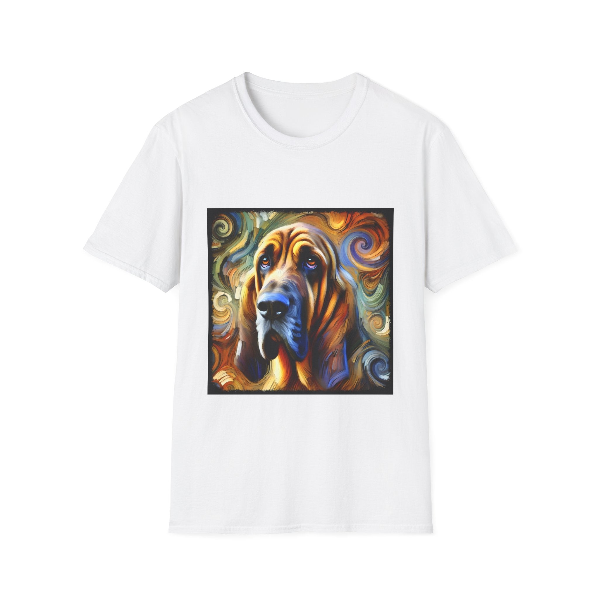 Bloodhound Warm Swirl | Unisex Dog T-Shirt