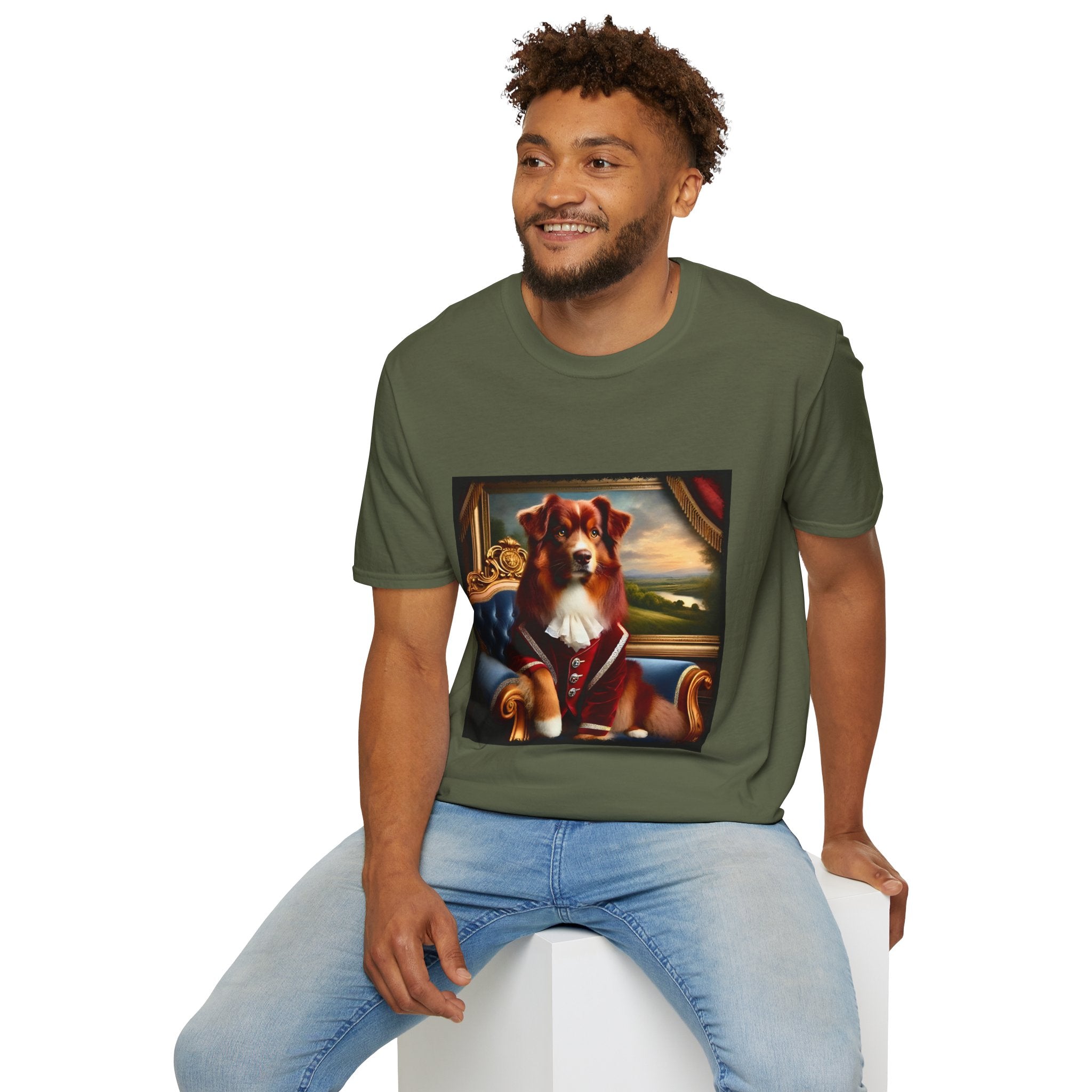 Australian Shepherd Loyal Gentleman | Unisex Dog T-Shirt