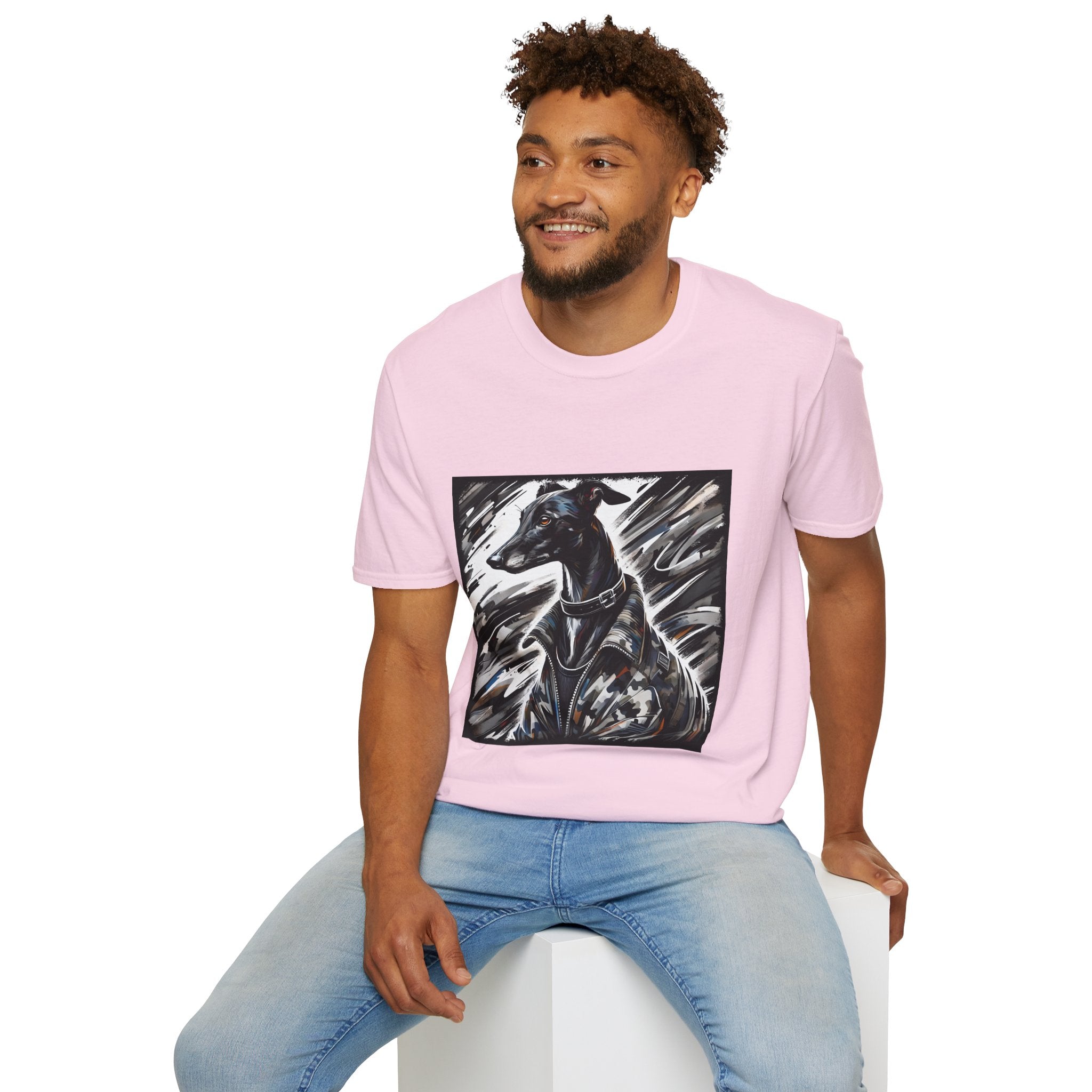 Greyhound Bold Camo Classic | Unisex Dog T-Shirt