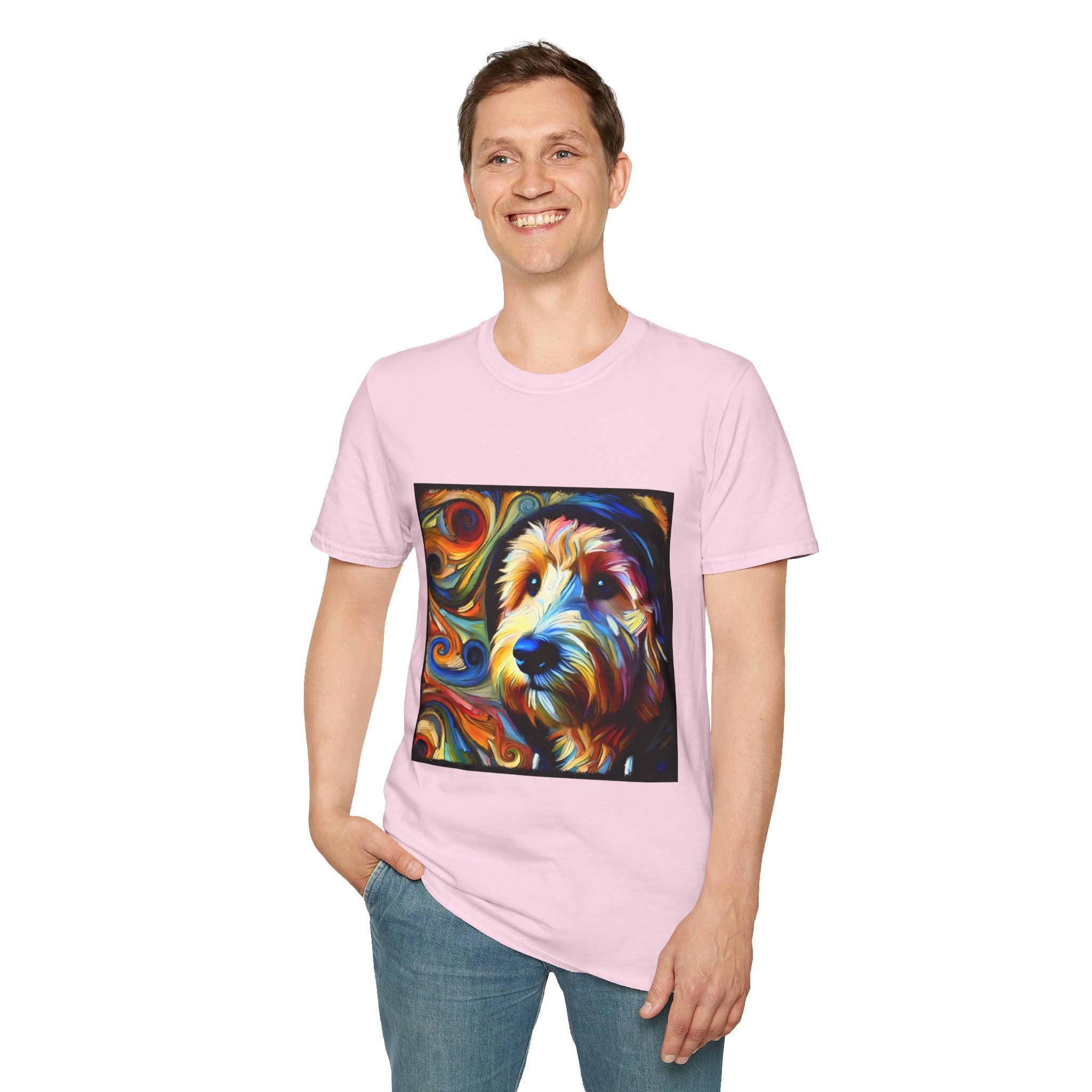 Goldendoodle Relaxed Swirl | Unisex Dog T-Shirt