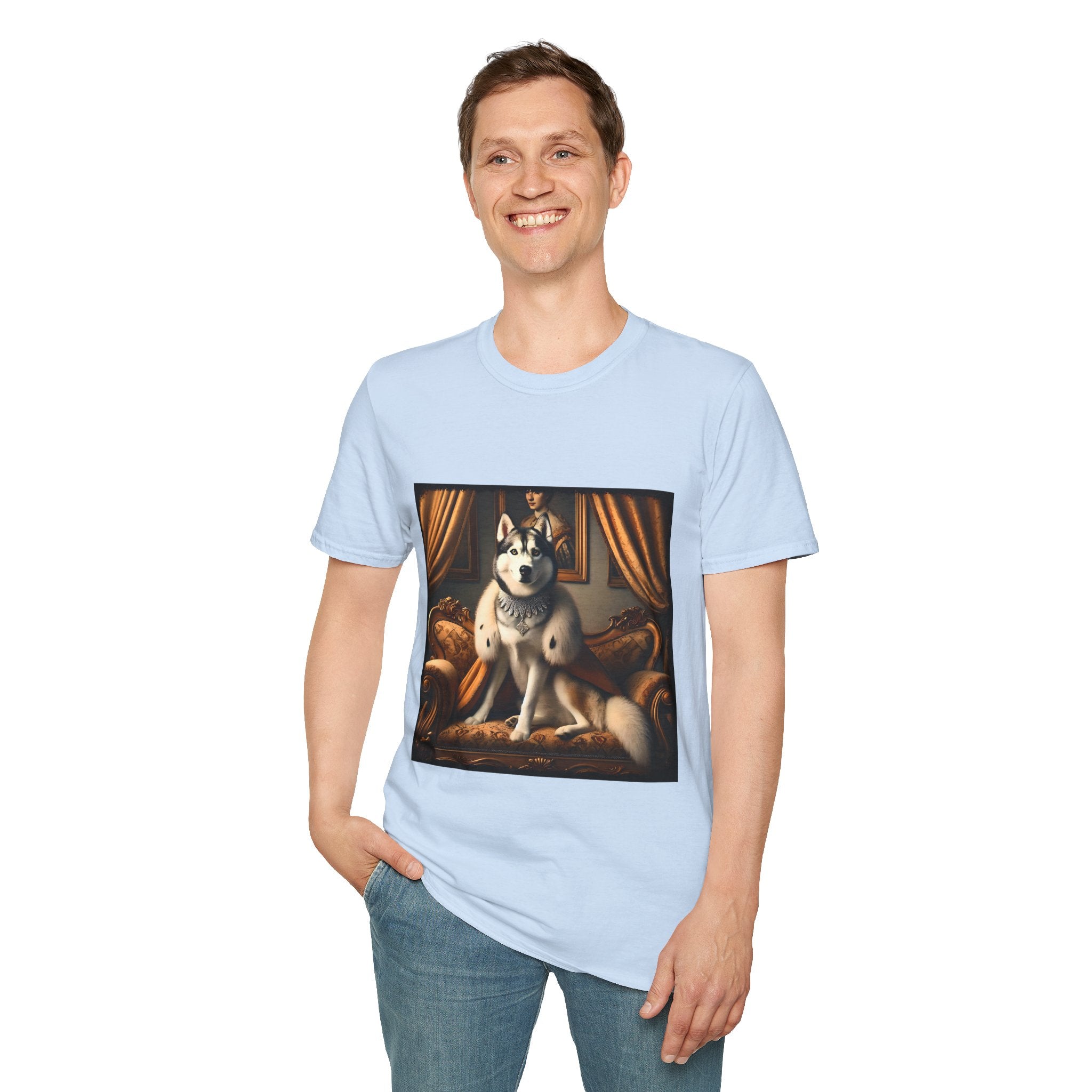 Siberian Husky Diamond Princess | Unisex Dog T-Shirt