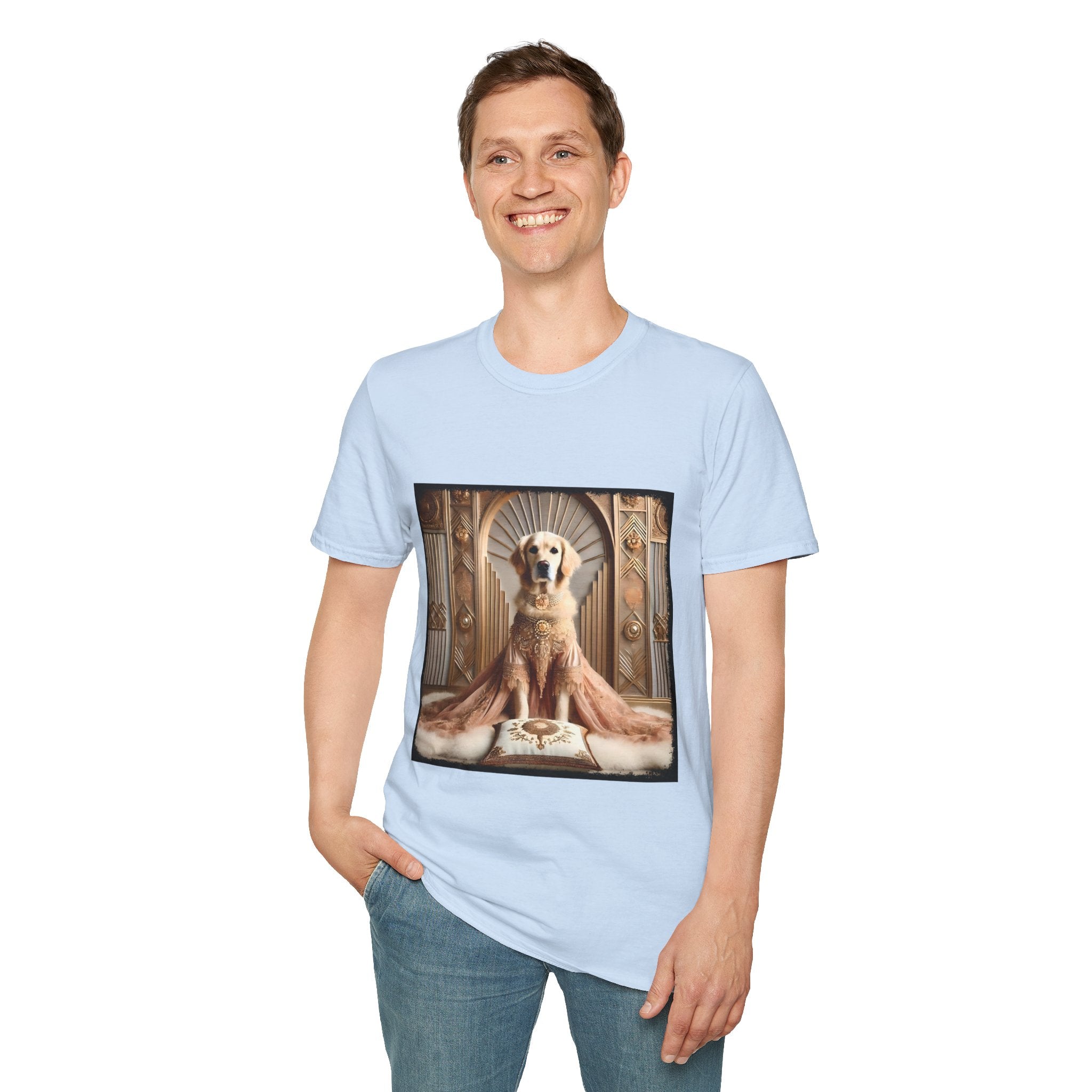 Golden Retriever Luxe Lady | Unisex Dog T-Shirt