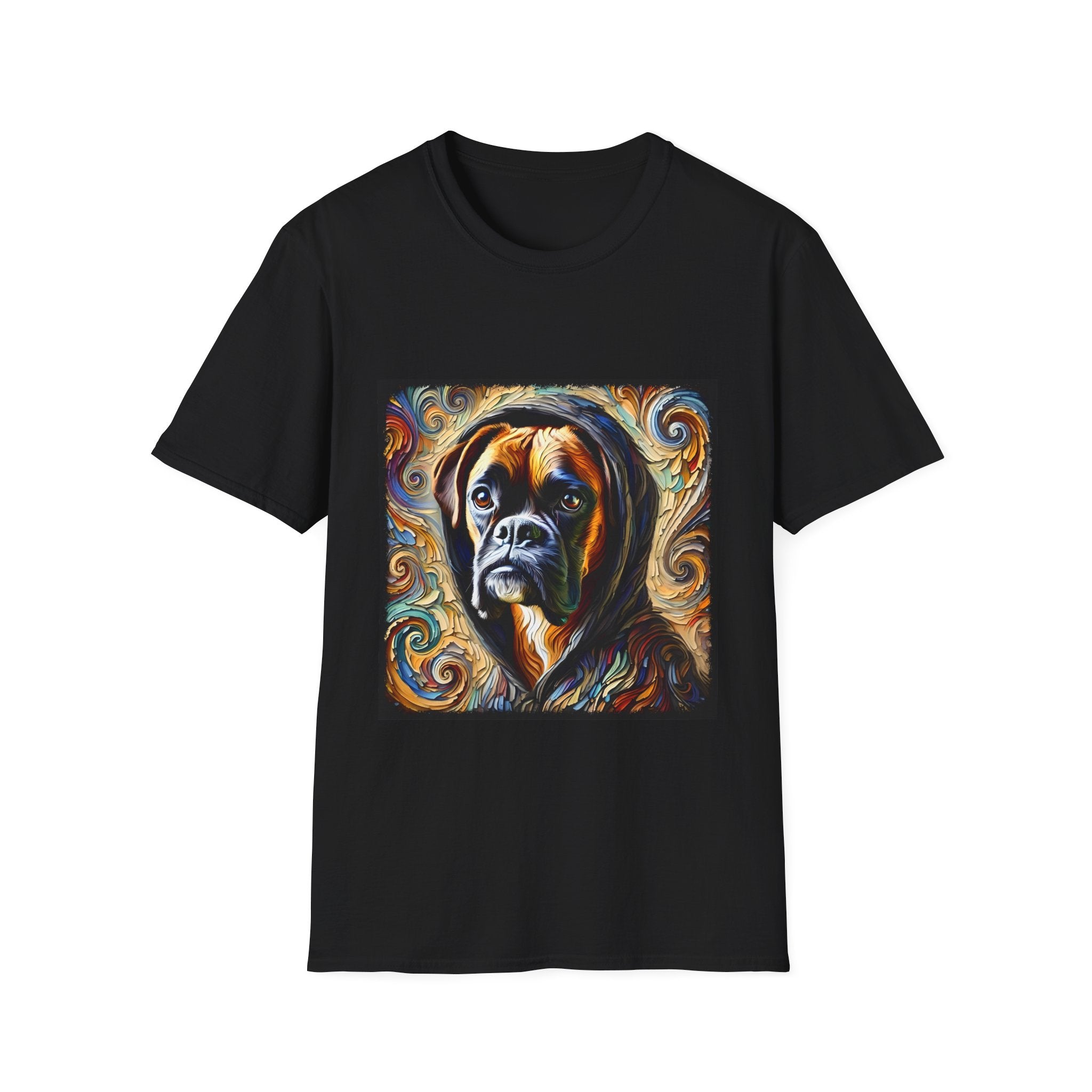 Boxer Urban Swirl | Unisex Dog T-Shirt