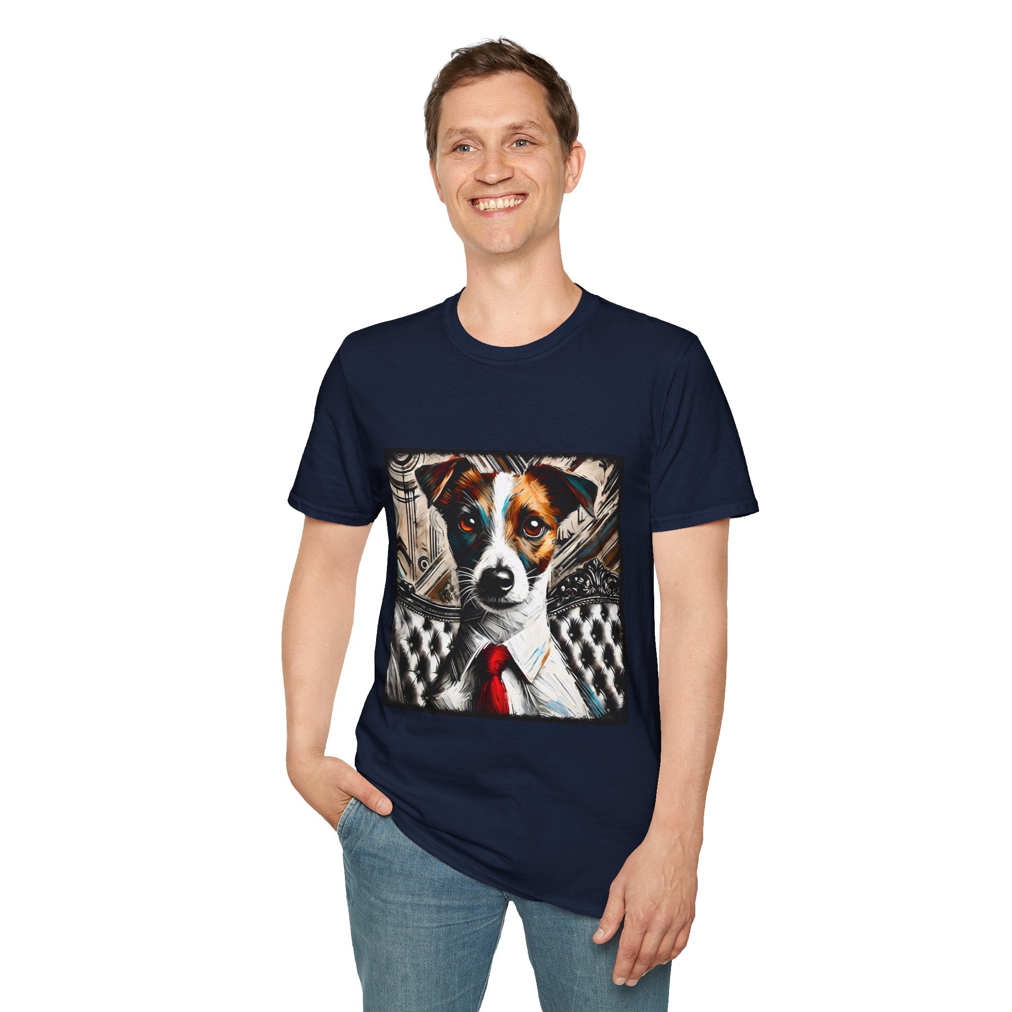 Jack Russell Distinguished Gentleman | Unisex Dog T-Shirt