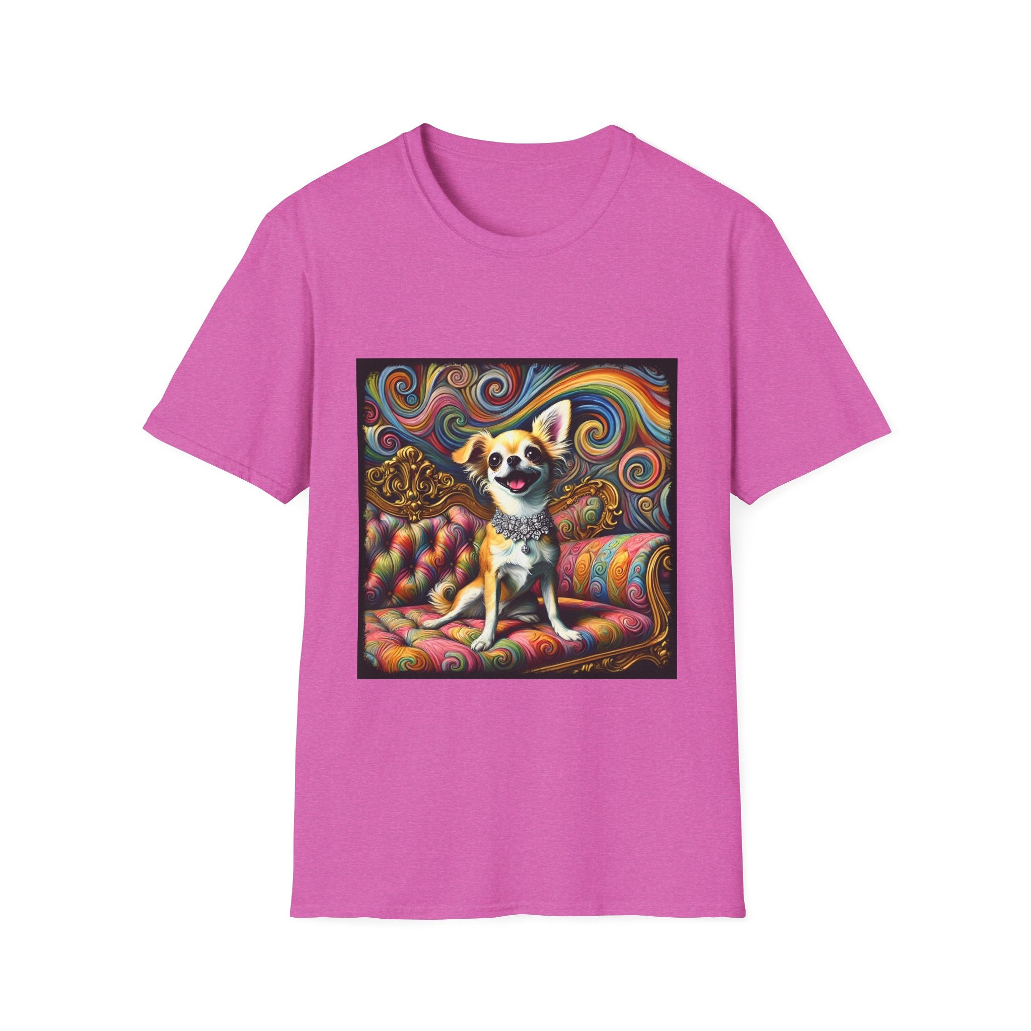 Chihuahua Blissful Swirl | Unisex Dog T-Shirt