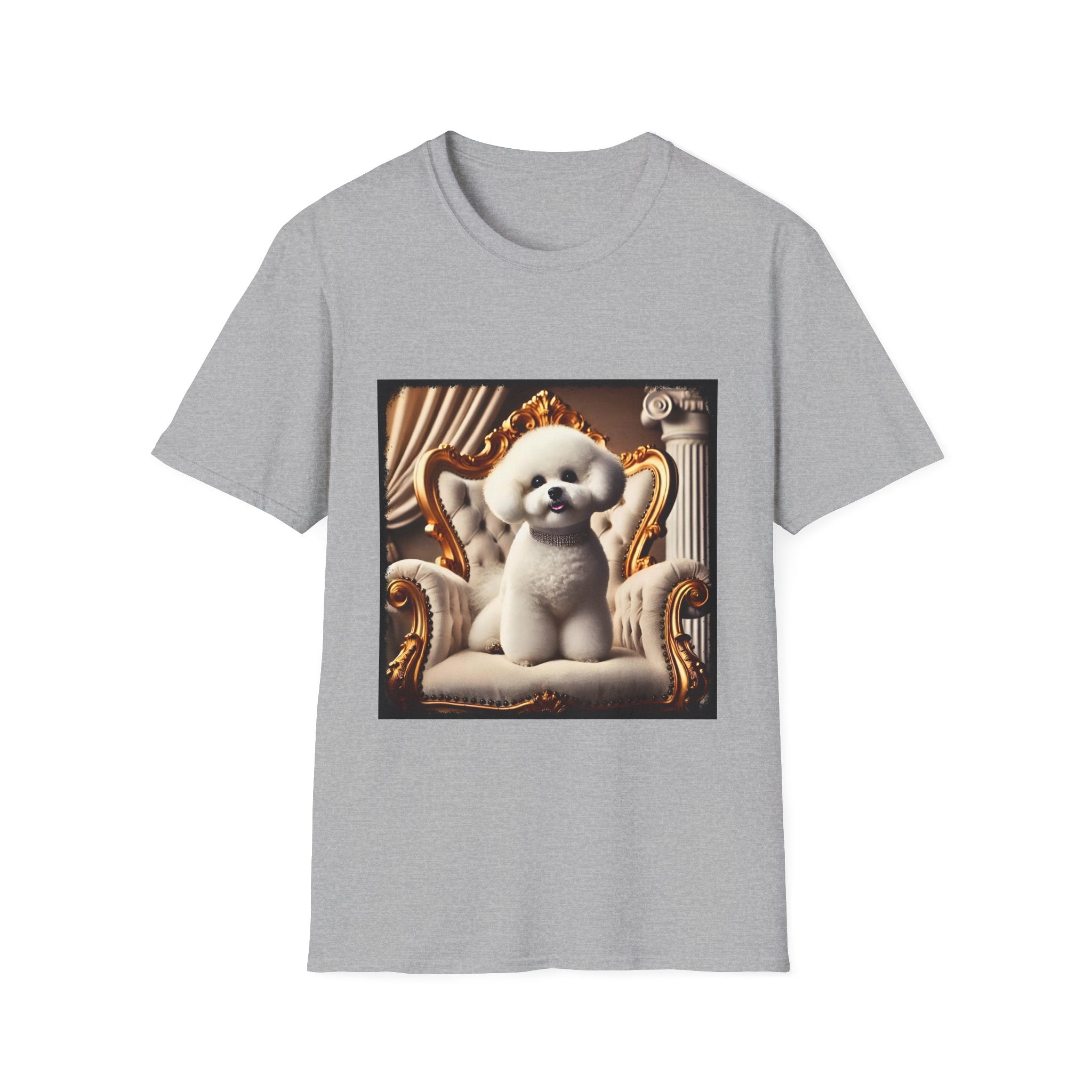 Bichon Frise Poised Princess | Unisex Dog T-Shirt
