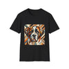 Saint Bernard Bold Geometric | Unisex Dog T-Shirt