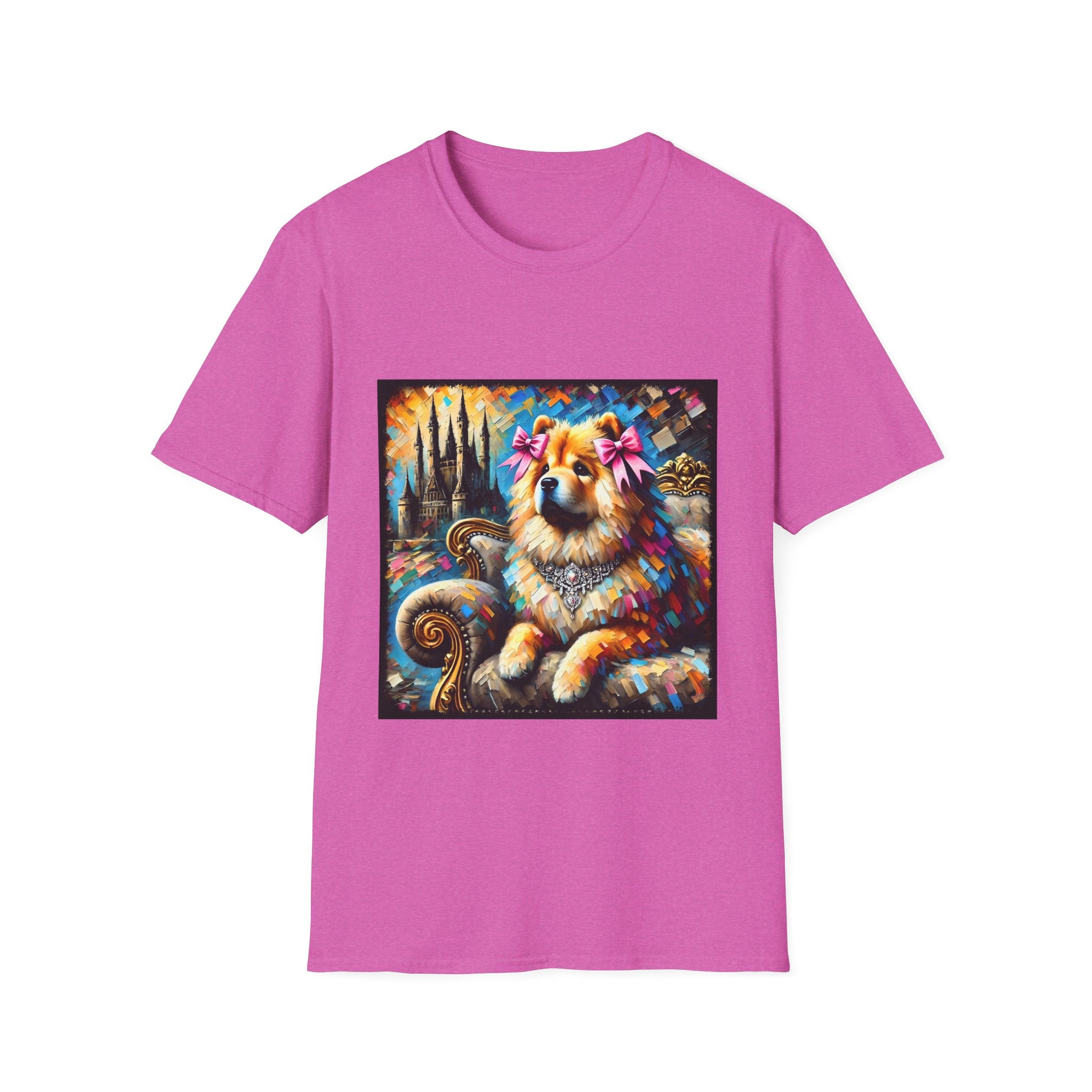 Chow Chow Diamond Princess Classic | Unisex Dog T-Shirt