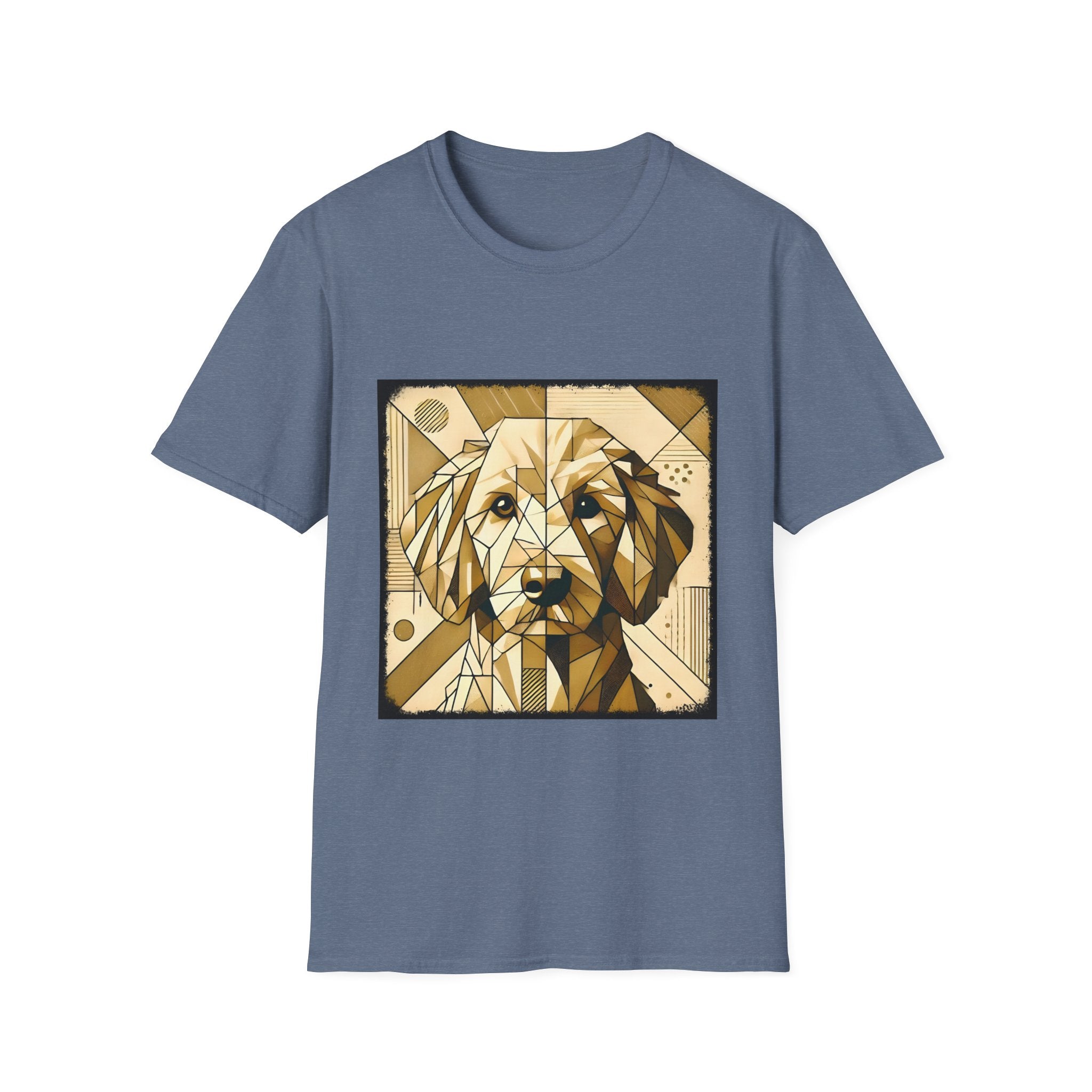 Golden Retriever Golden Geometric | Unisex Dog T-Shirt