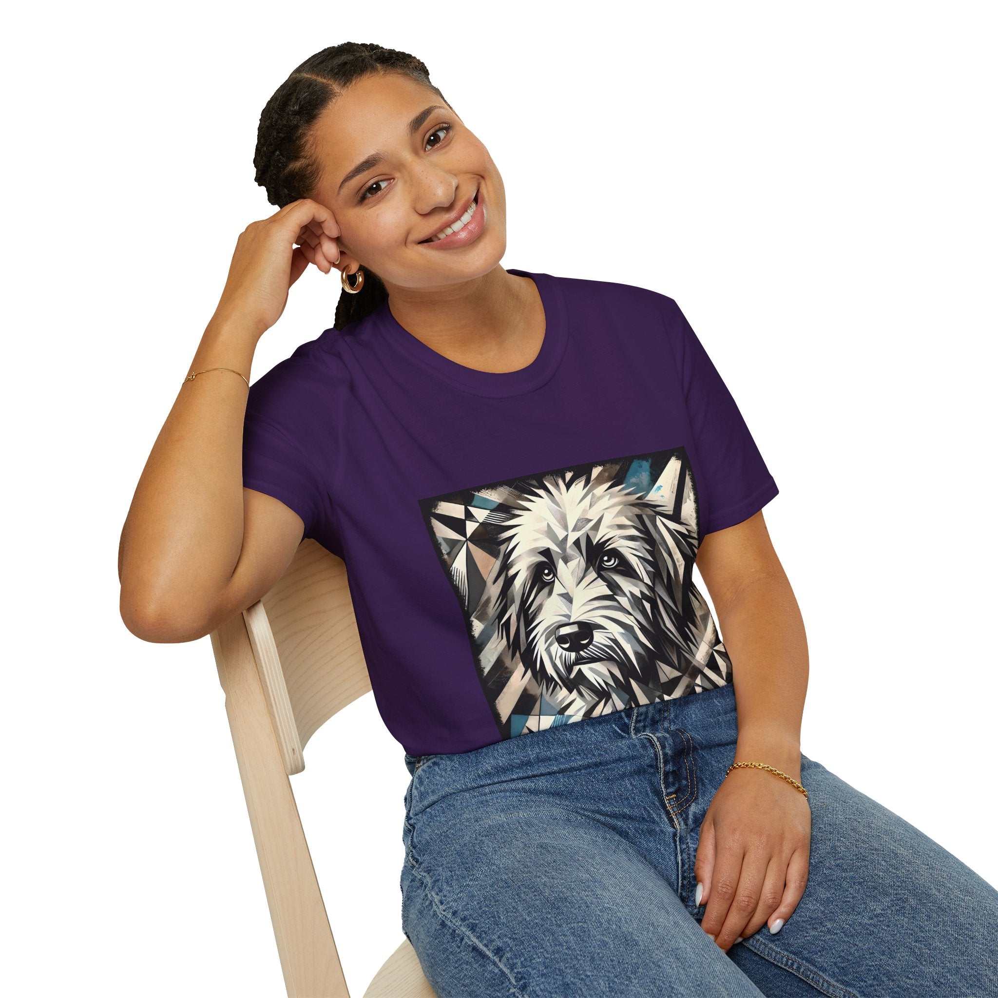 Labradoodle Geometric | Unisex Dog T-Shirt