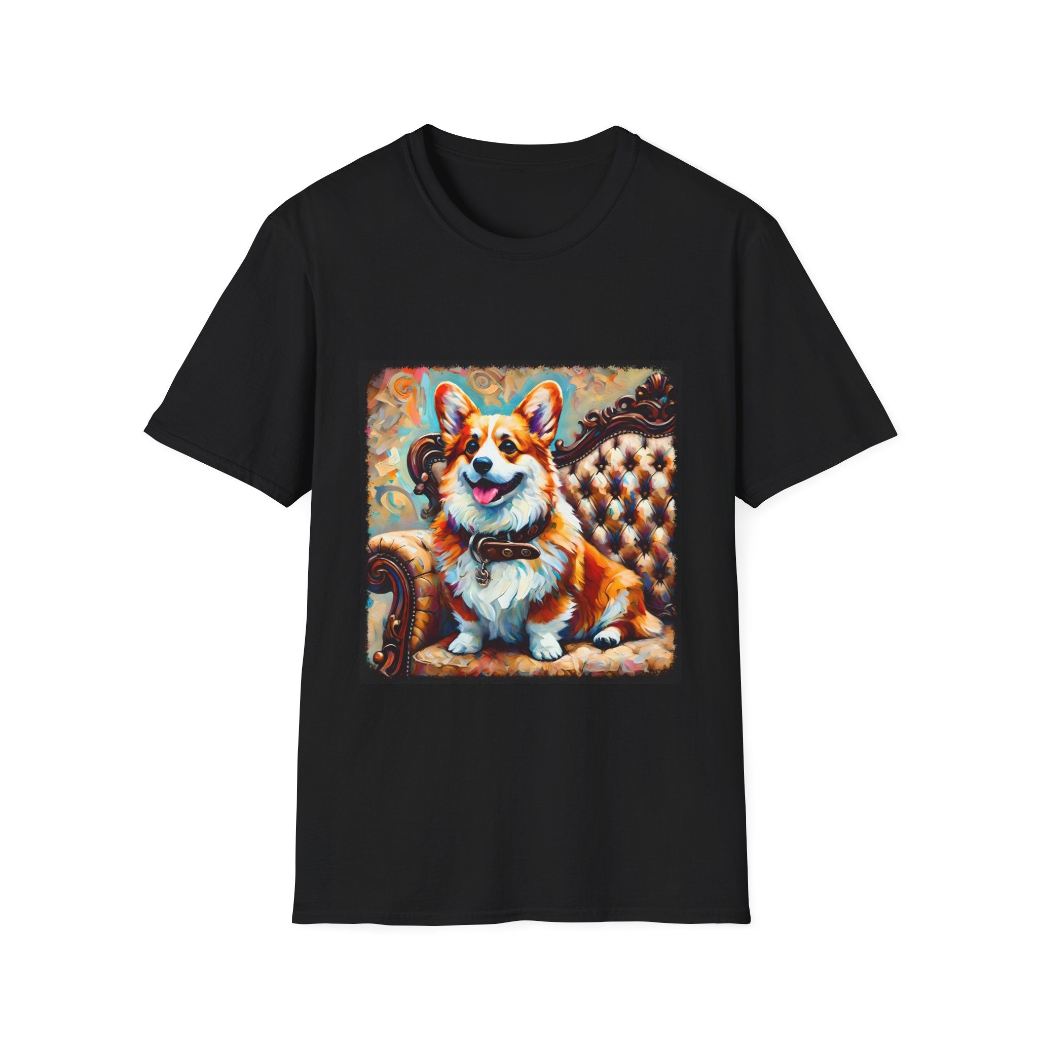 Pembroke Welsh Corgi Warm Swirl | Unisex Dog T-Shirt
