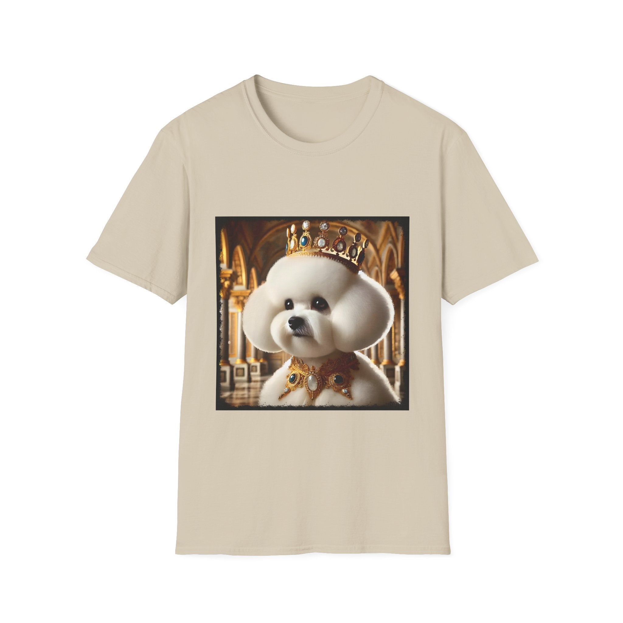 Bichon Frise Mighty Monarch | Unisex Dog T-Shirt