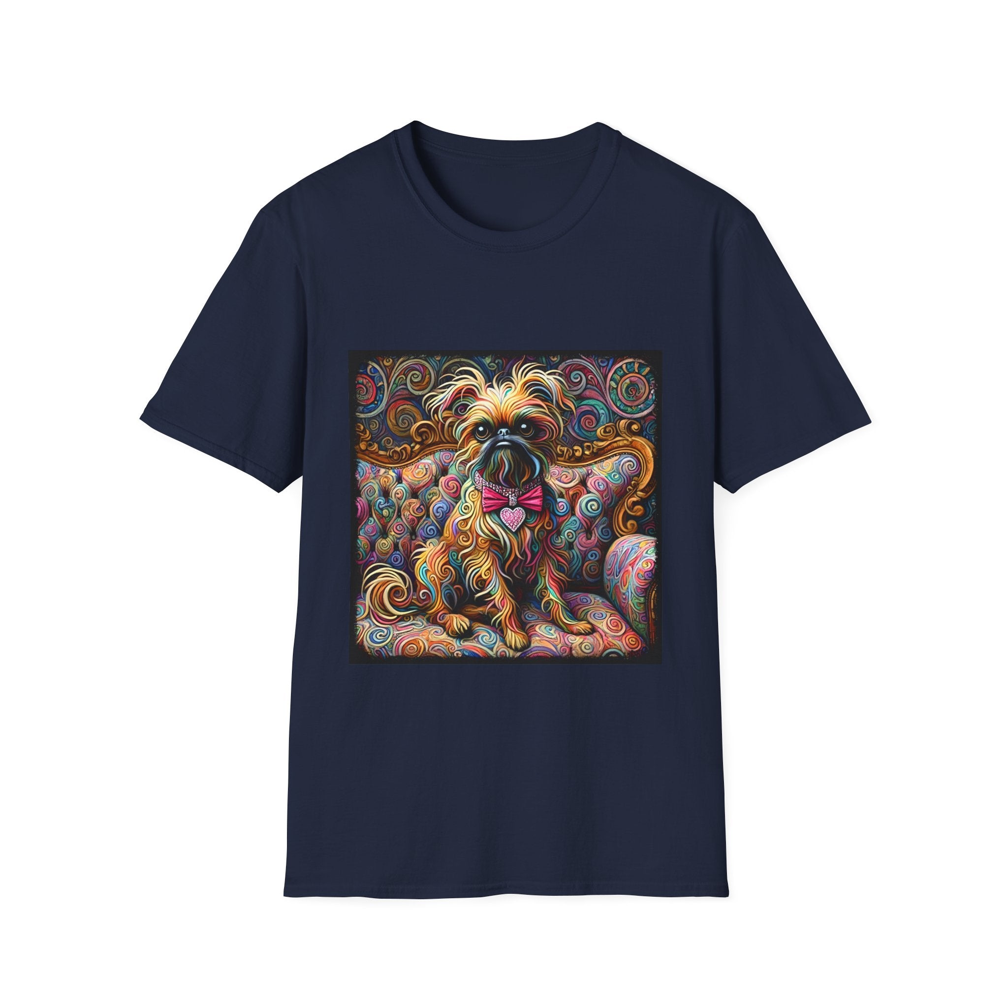 Brussels Griffon Love Swirl | Unisex Dog T-Shirt