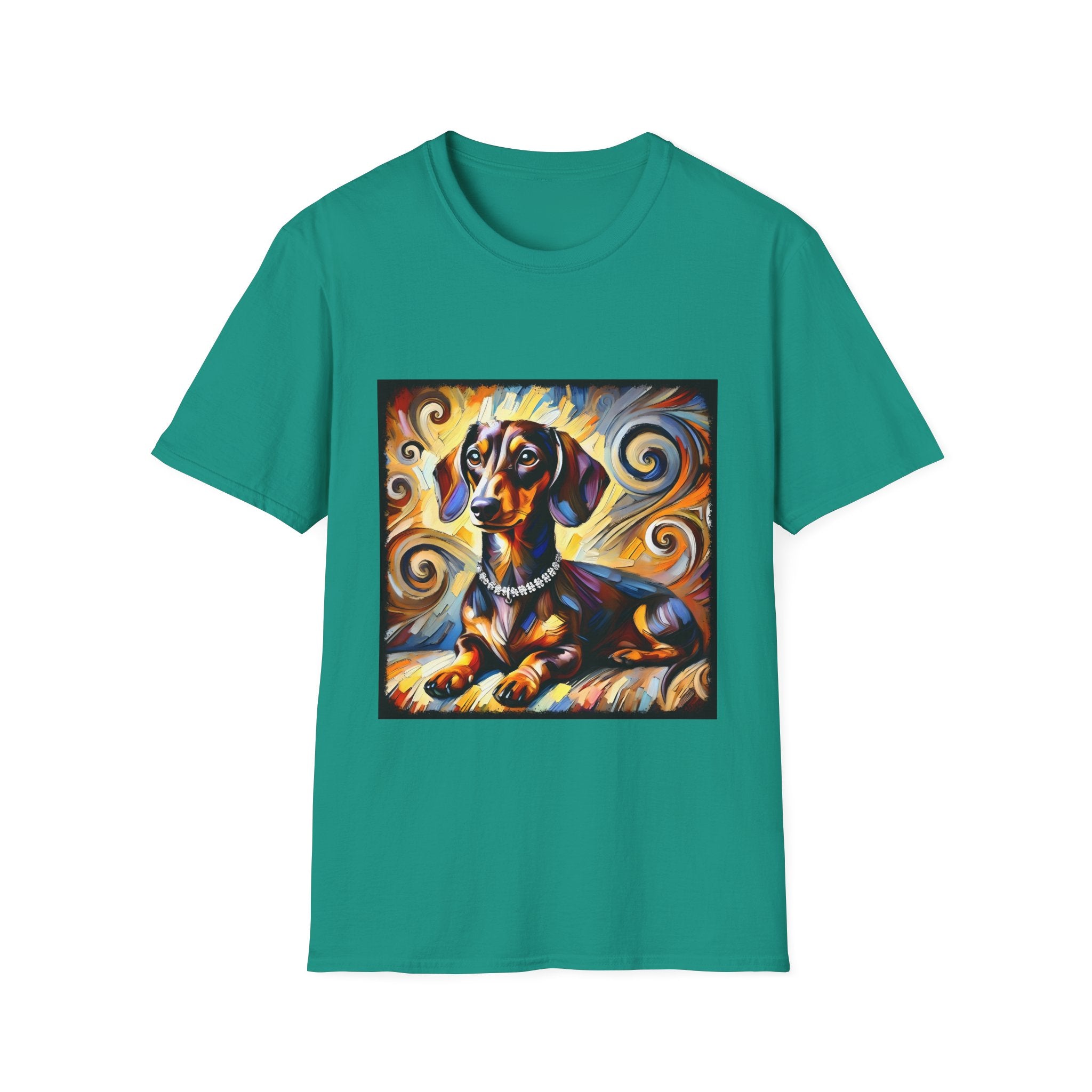 Dachshund Sun Swirl | Unisex Dog T-Shirt