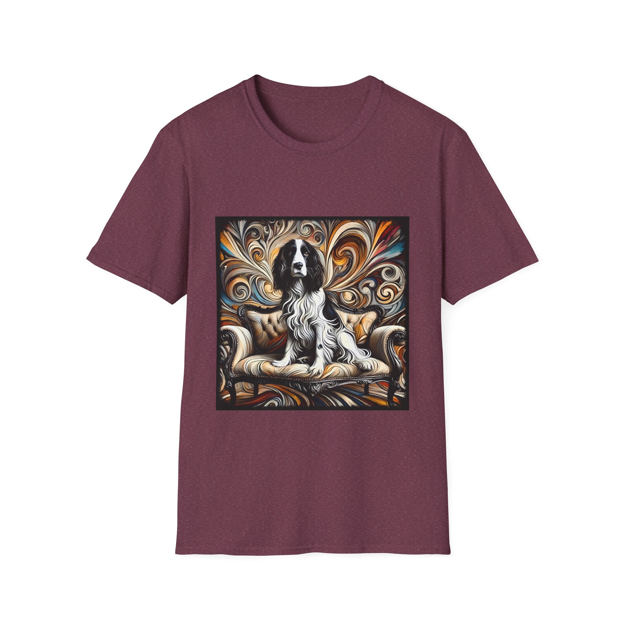 English Springer Spaniel Warm Swirl | Unisex Dog T-Shirt