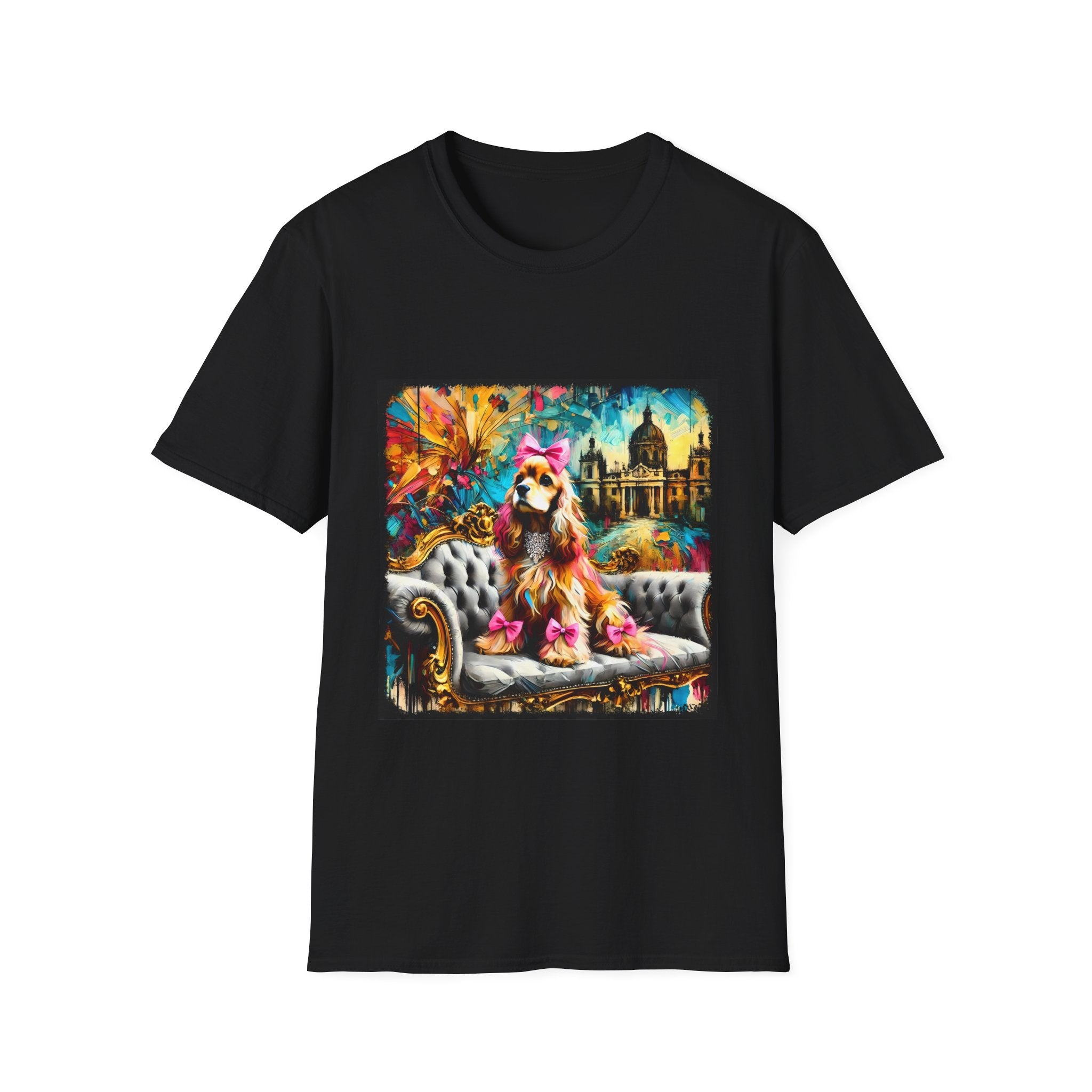 Cocker Spaniel Diamond Princess Classic | Unisex Dog T-Shirt