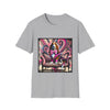 Basset Hound Pink Swirl Bold | Unisex Dog T-Shirt