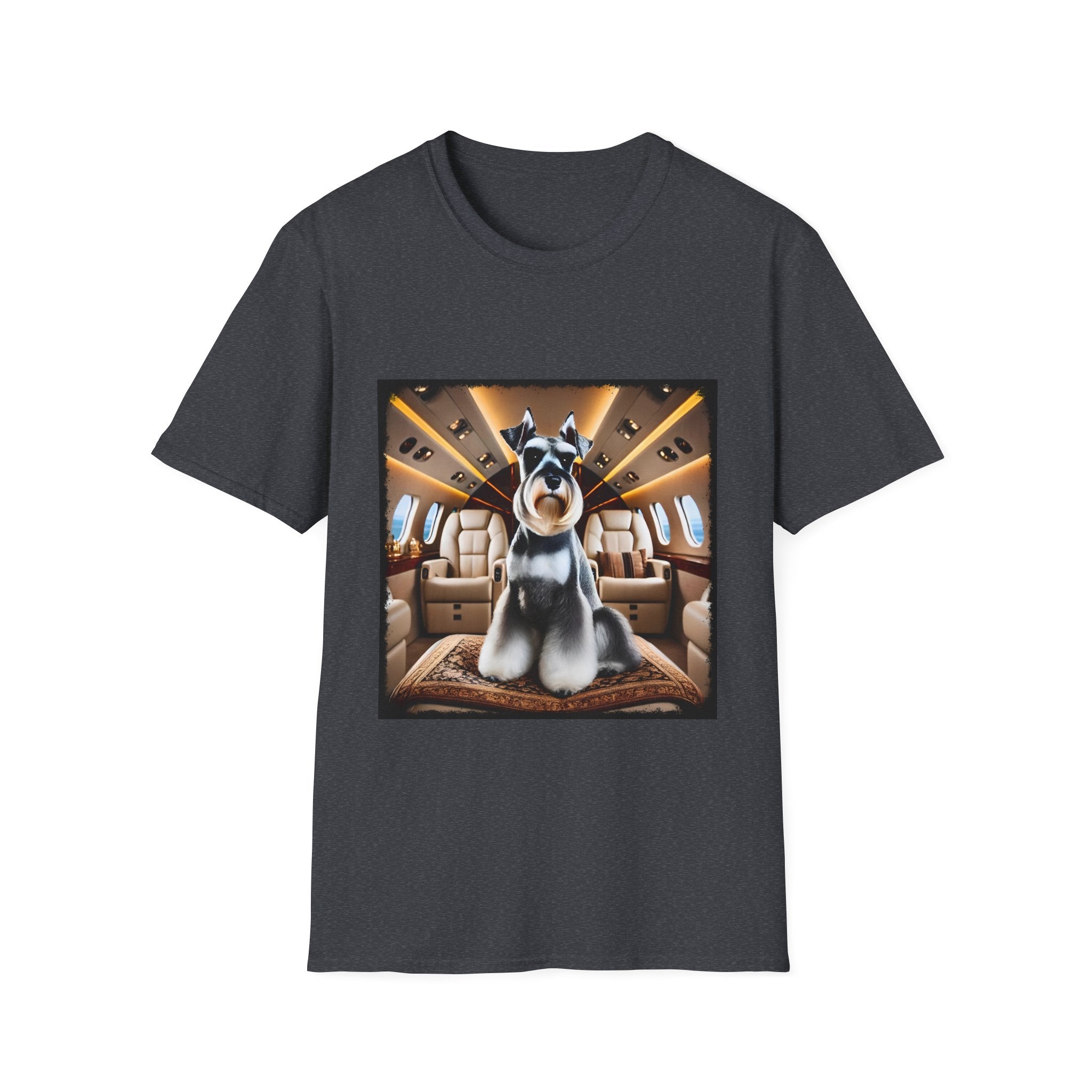Schnauzer Jet Setter | Unisex Dog T-Shirt
