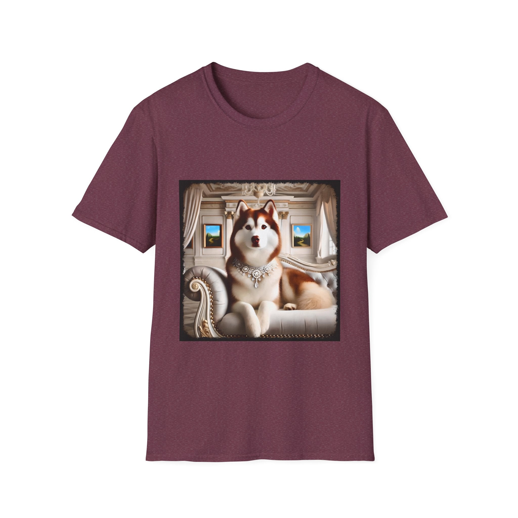 Siberian Husky Red Princess | Unisex Dog T-Shirt
